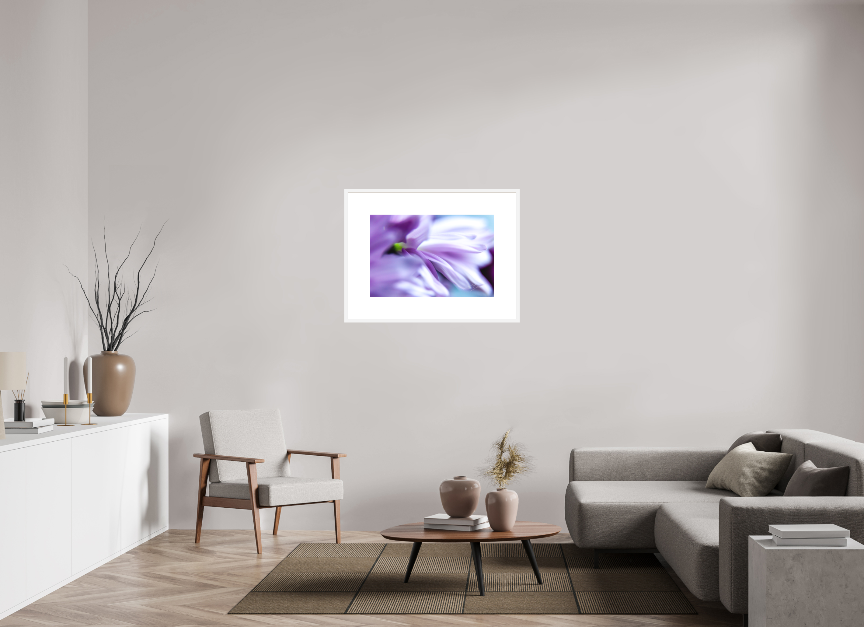 30 x 20″, FRAME SOLID WOOD [FUJI CRYSTAL DP II MATTE FLOAT GLASS] VITALITY