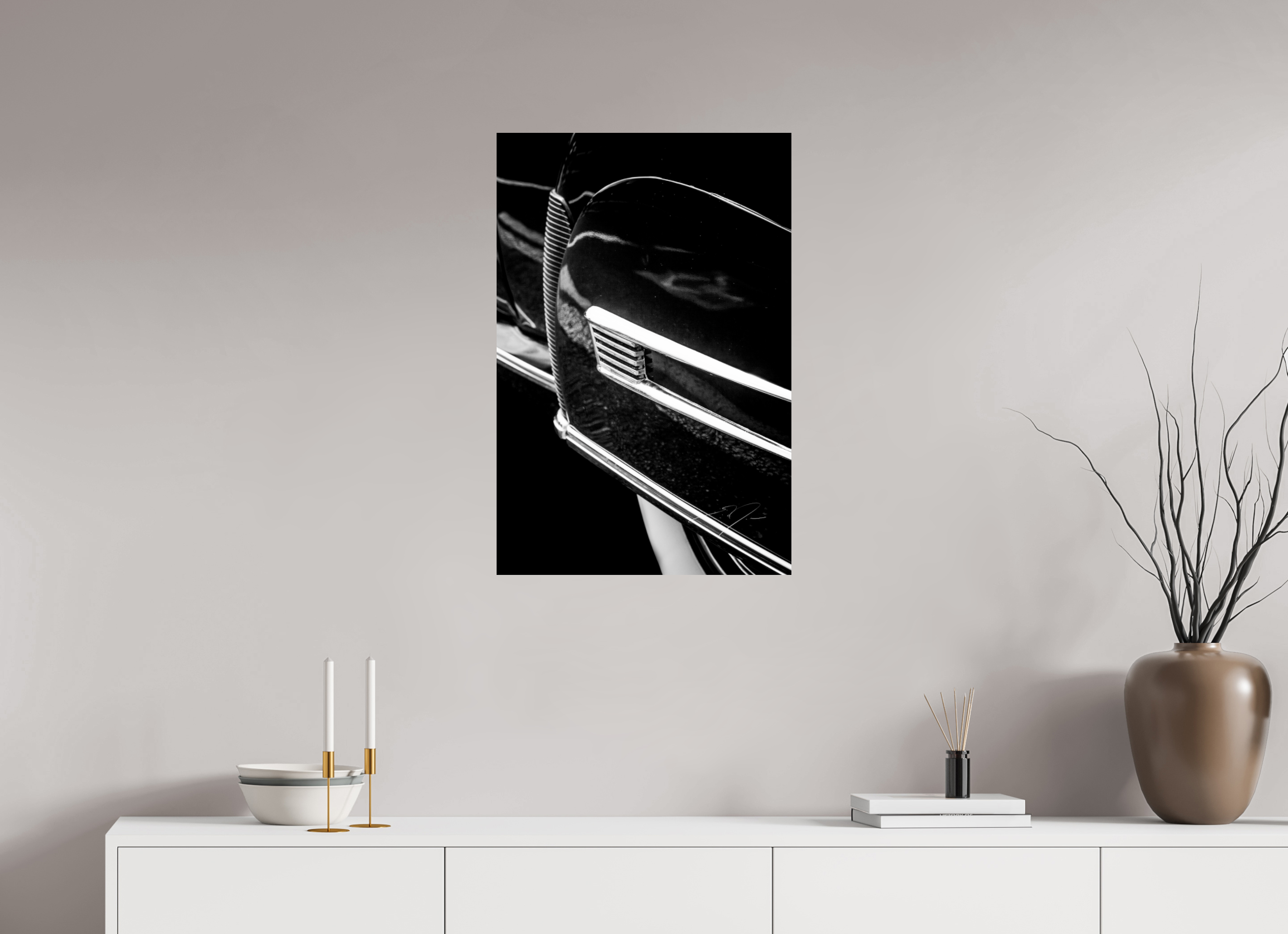 20 x 30″, PHOTO PRINT - FUJIFLEX HIGH GLOSS BUICK EIGHT, No.7