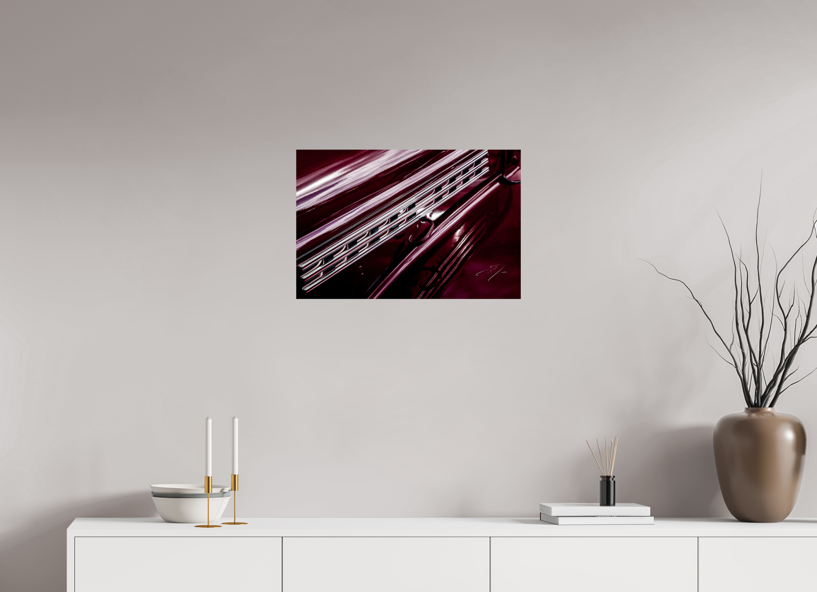 24 x 16″, PRINT ONLY [FUJI CRYSTAL DP II] 1946 CHEVY PICKUP
