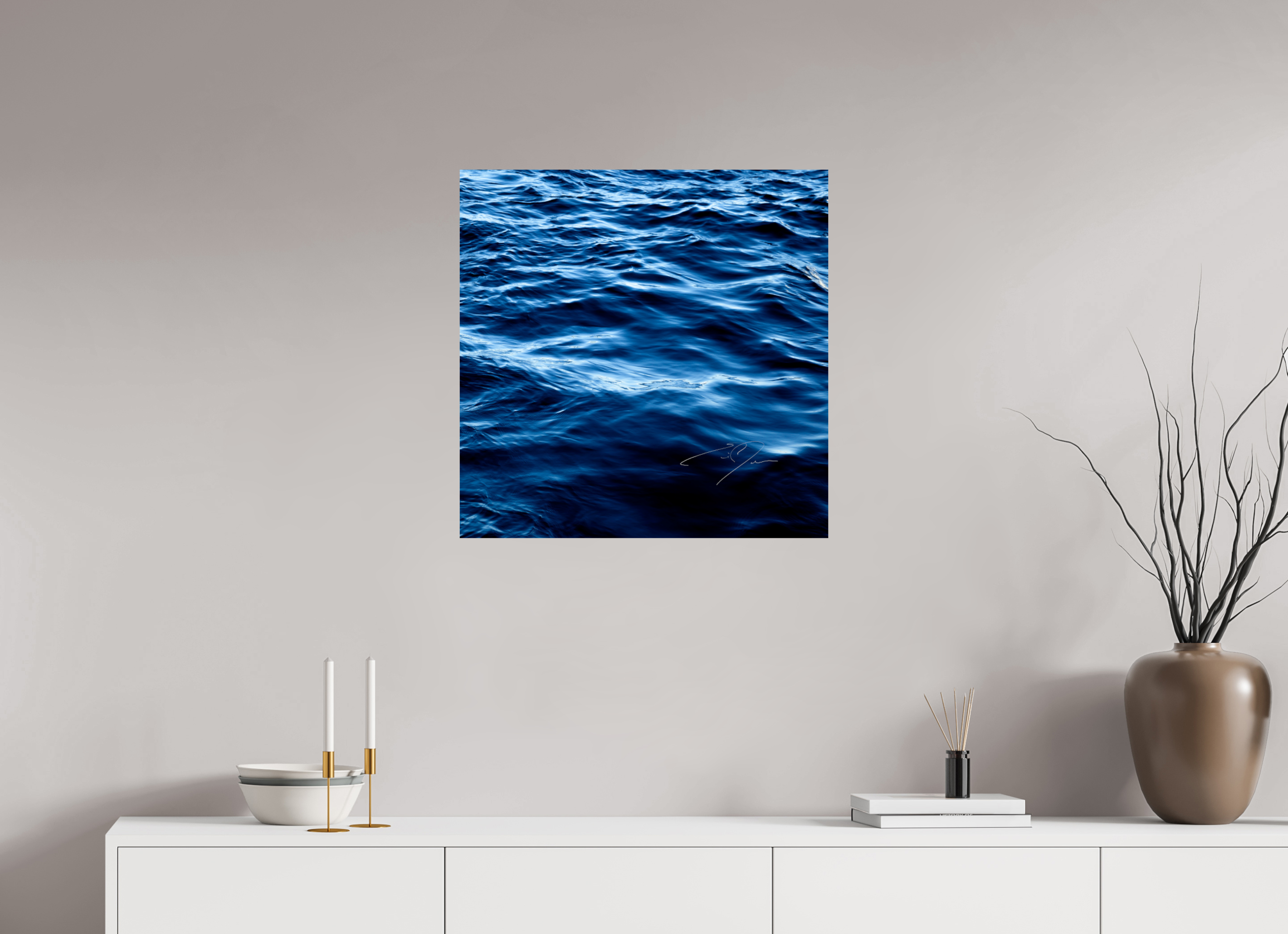25 x 25″, PRINT ONLY [FUJI CRYSTAL DP II] WATER, No.4
