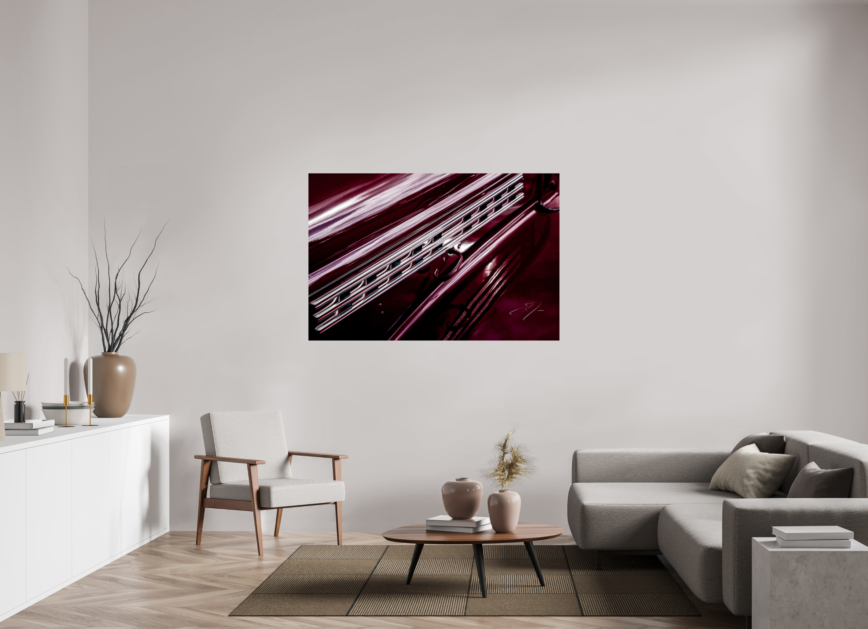 60 x 40″, PRINT ONLY [FUJI CRYSTAL DP II] 1946 CHEVY PICKUP