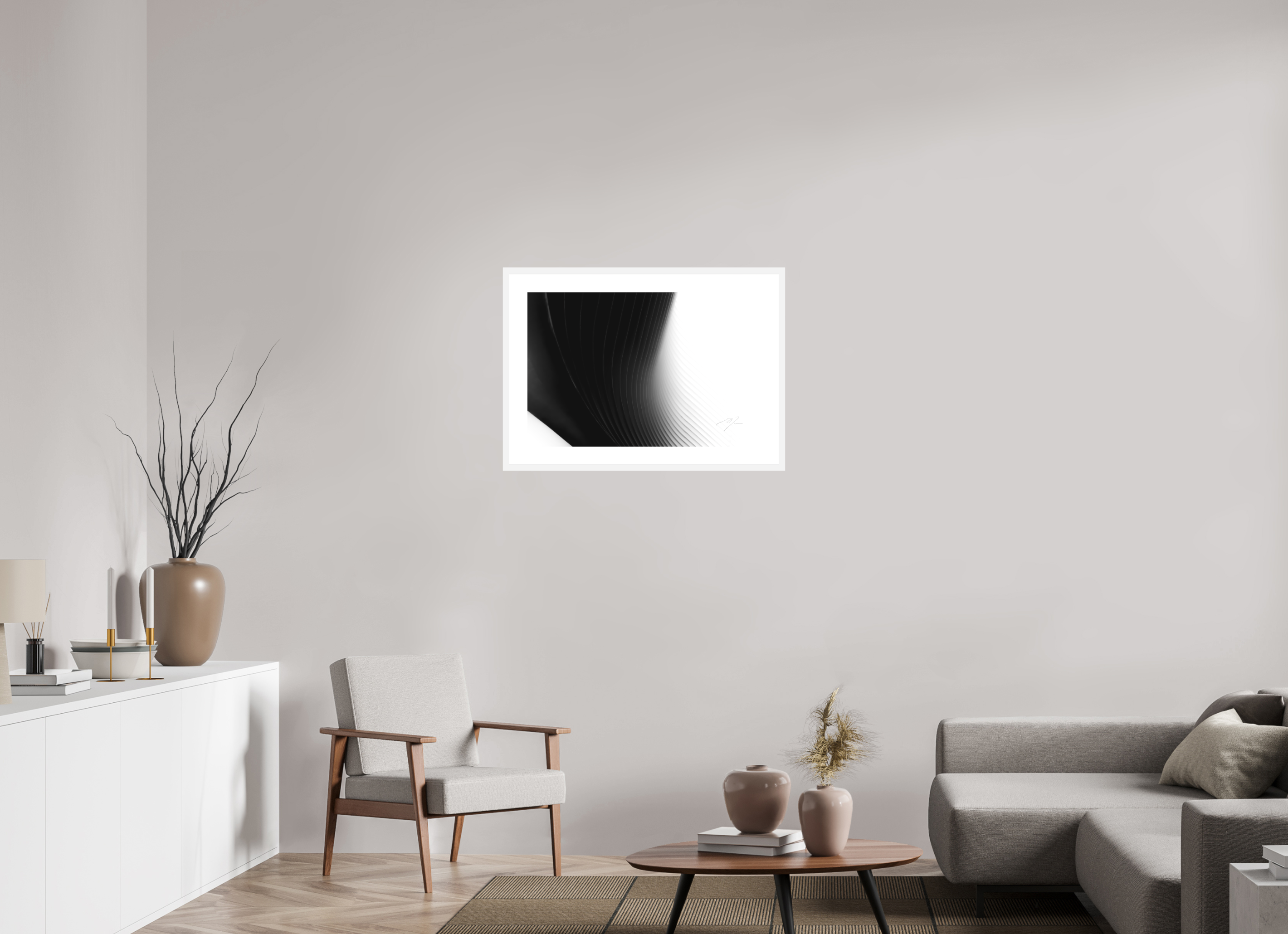 30 x 20″, FRAME - SOLID WOOD [FUJIFLEX] INVERSION