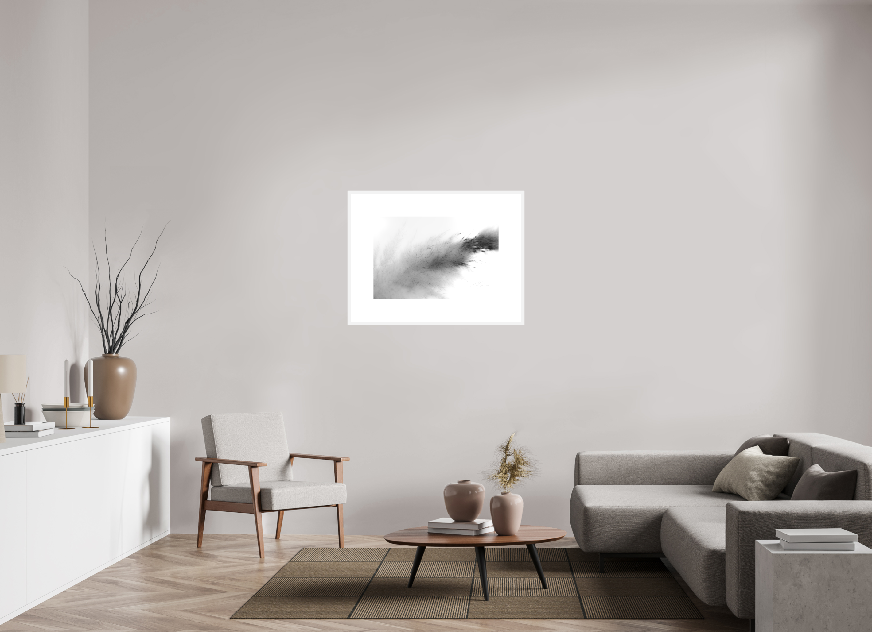 30 x 20″, FRAME SOLID WOOD [FUJIFLEX HIGH GLOSS MATTE FLOAT GLASS] DREAM STATE, No.6