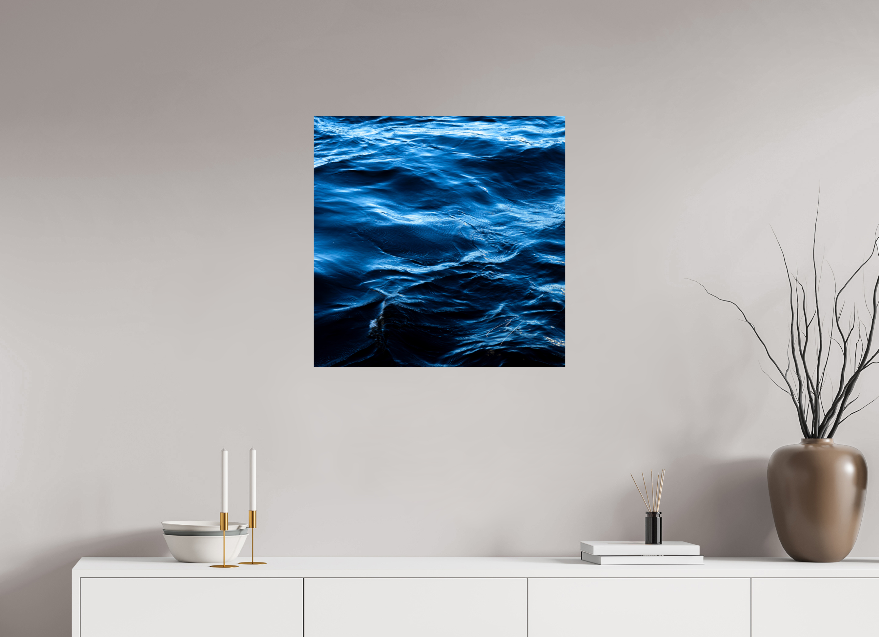 25 x 25″, PRINT ONLY [FUJI CRYSTAL DP II] WATER, No.11