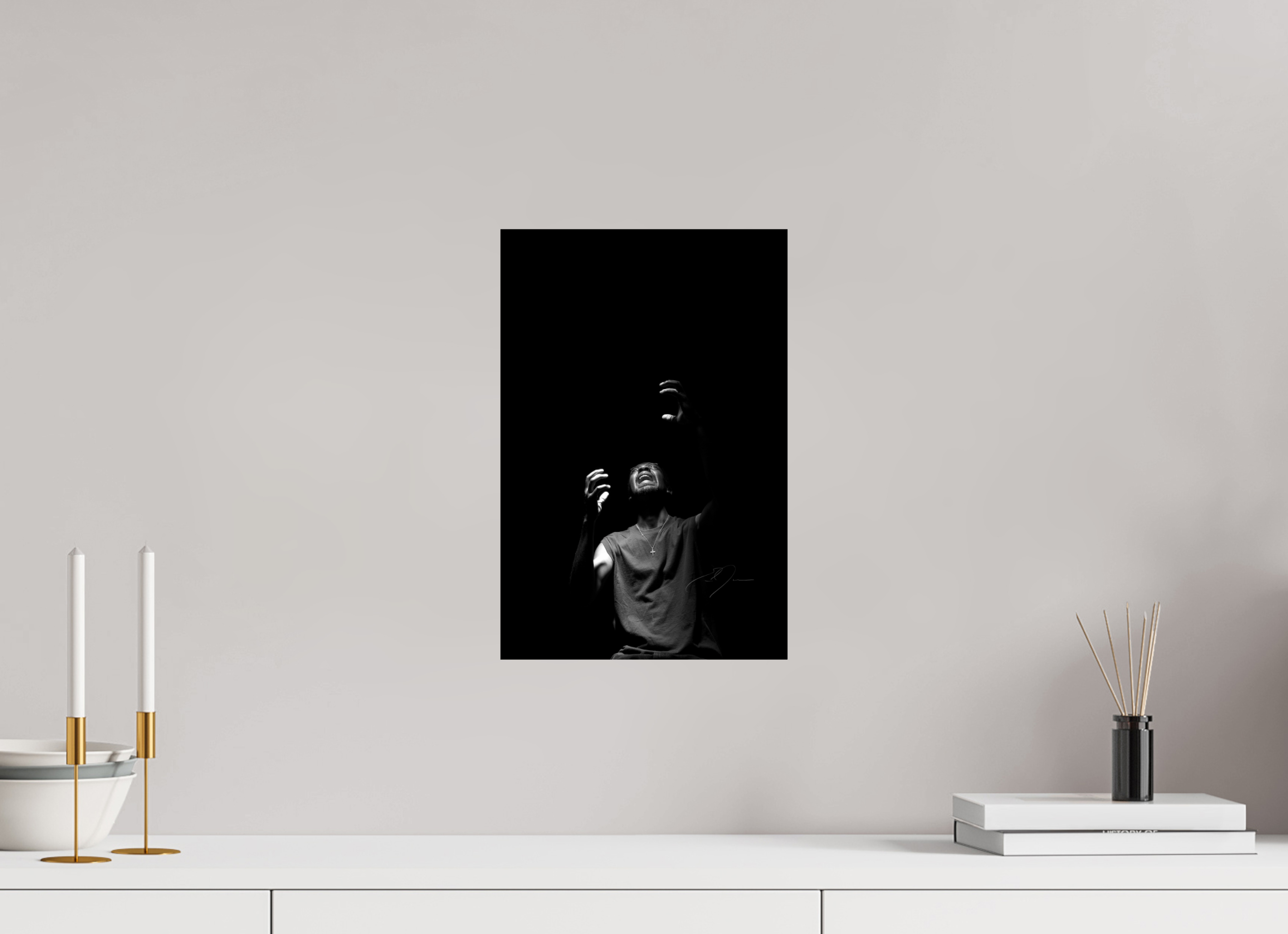 10 x 15″, PRINT ONLY [FUJI CRYSTAL DP II] ANGUISH