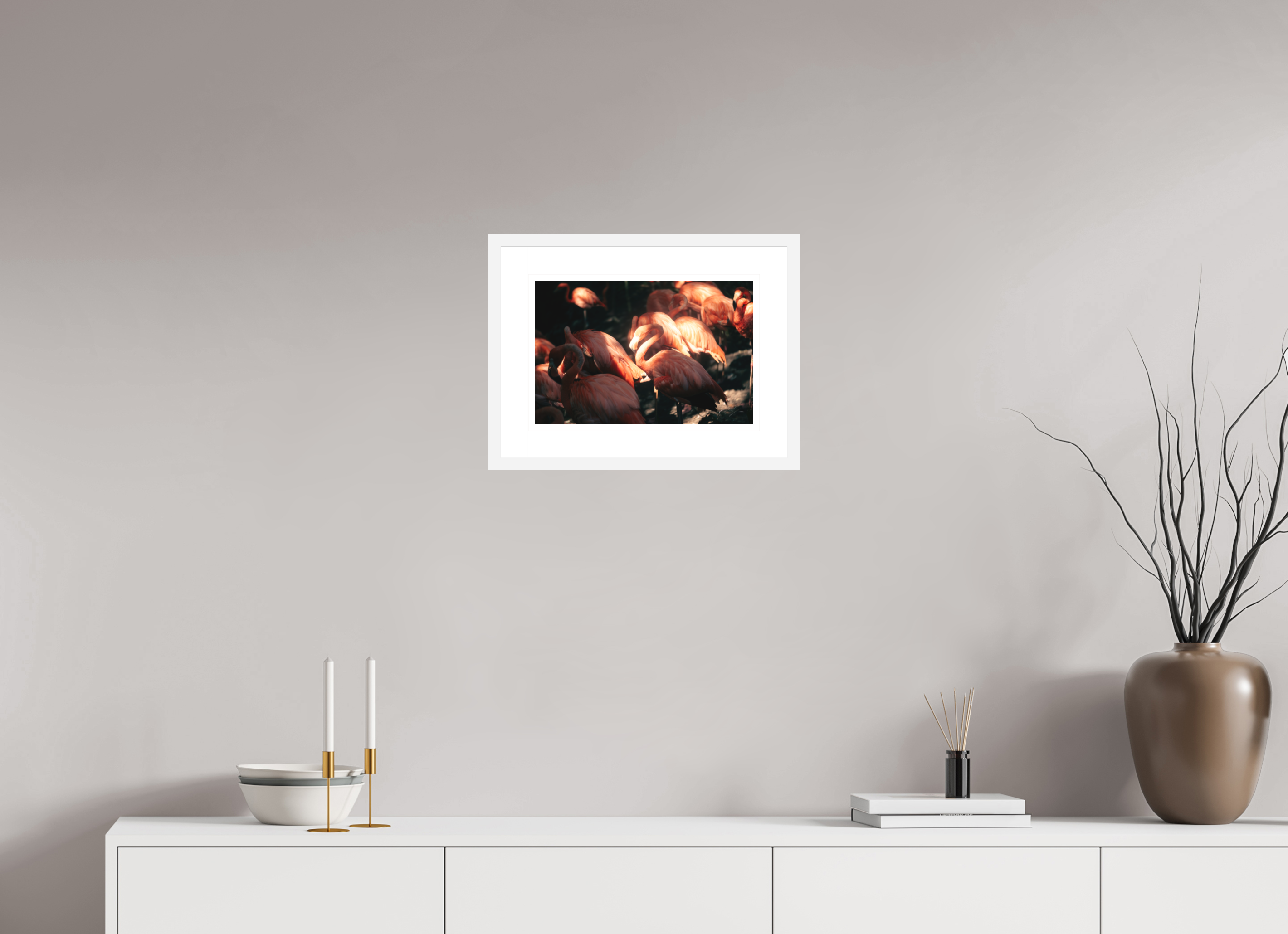 15 x 10″, FRAME - SOLID WOOD [FUJIFLEX] STANDING IN THE LIGHT