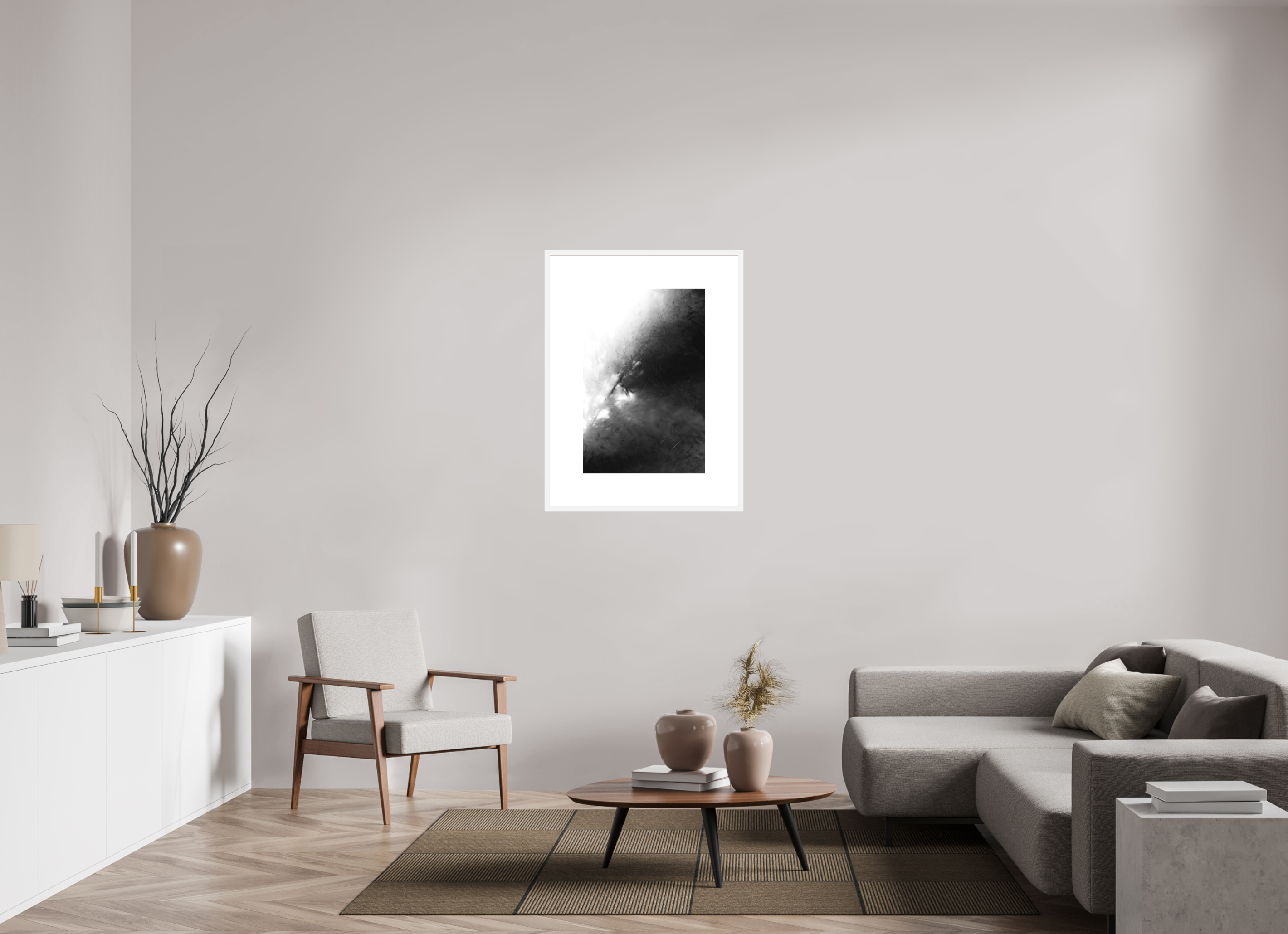 20 x 30″, FRAME SOLID WOOD [FUJI CRYSTAL DP II MATTE FLOAT GLASS] DREAM STATE, No.9