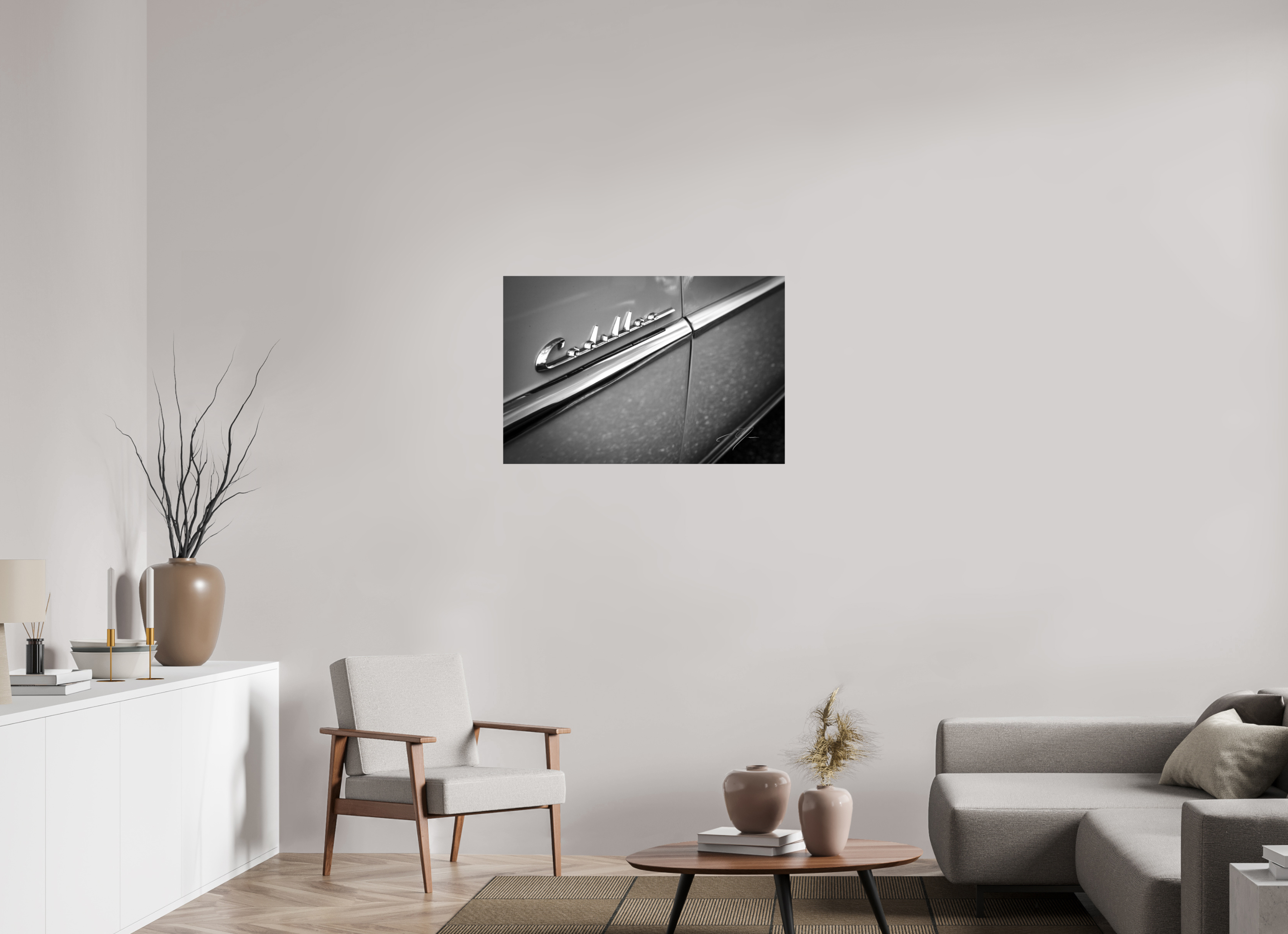 36 x 24″, PRINT ONLY [FUJI CRYSTAL DP II] 1955 CADILLAC