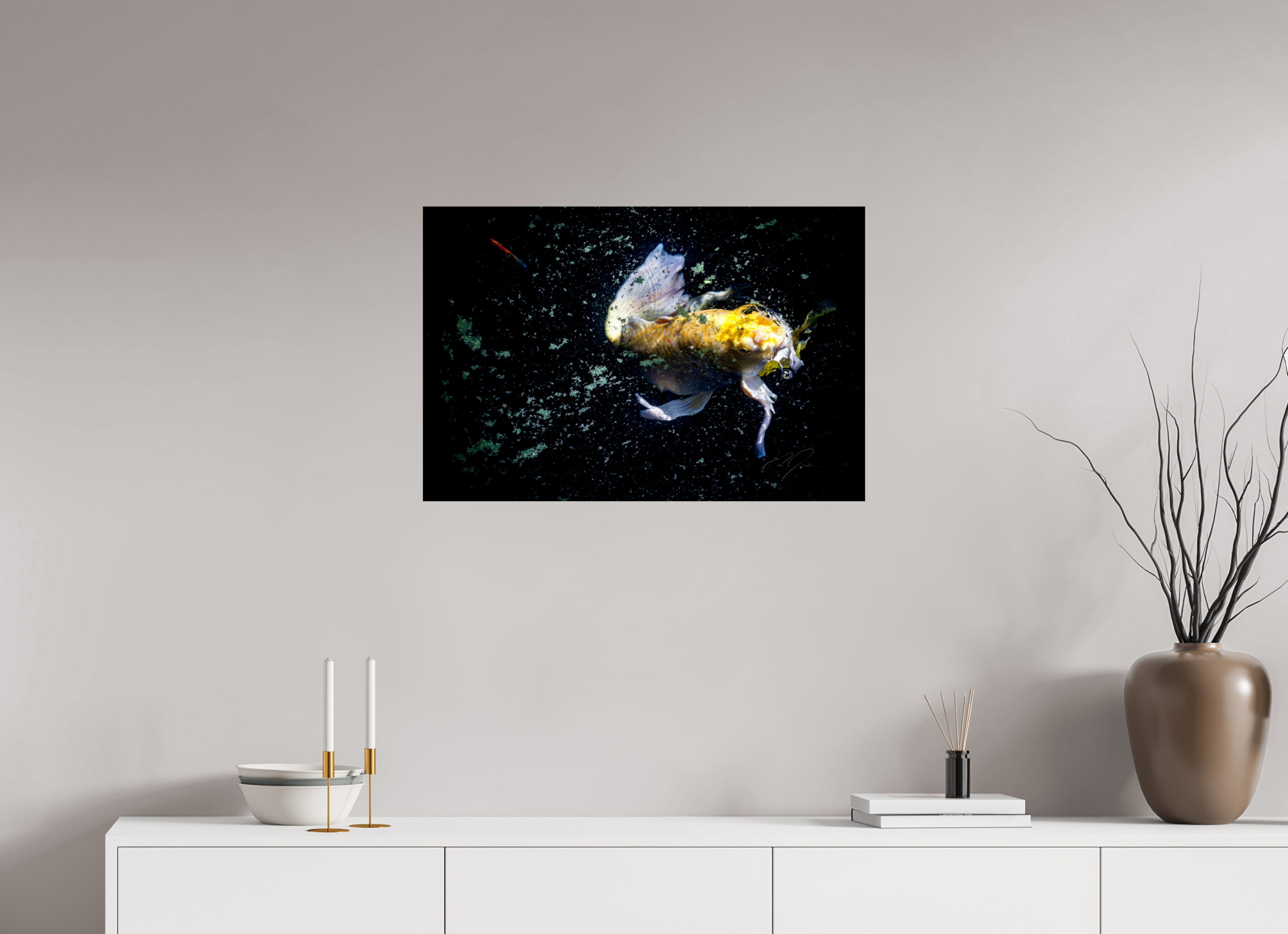 30 x 20″, PRINT ONLY [FUJI CRYSTAL DP II] COMING UP FOR AIR