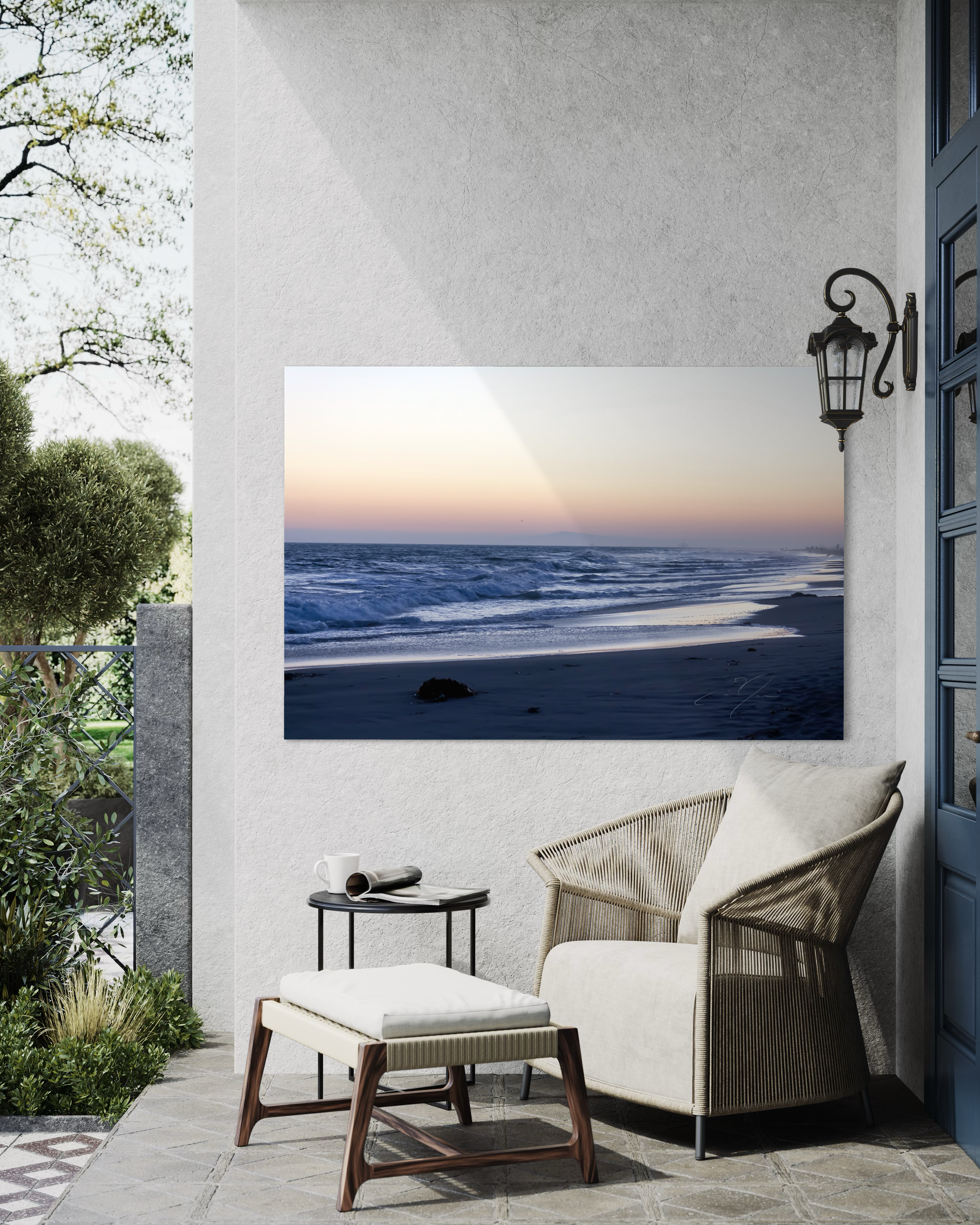 Wall Art: AFTER SUNSET w/ Interior