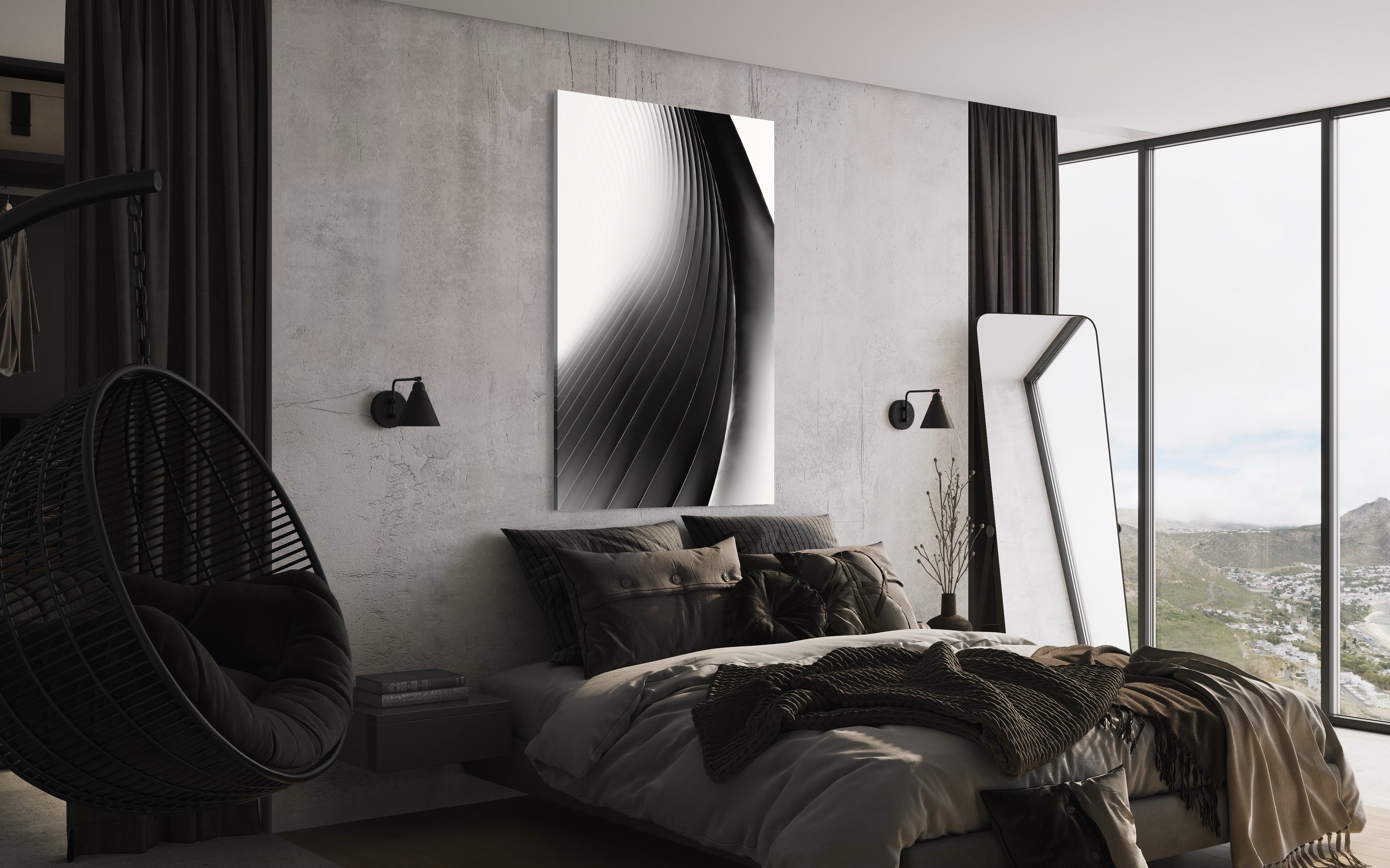 Wall Art: OCULUS w/ Interior