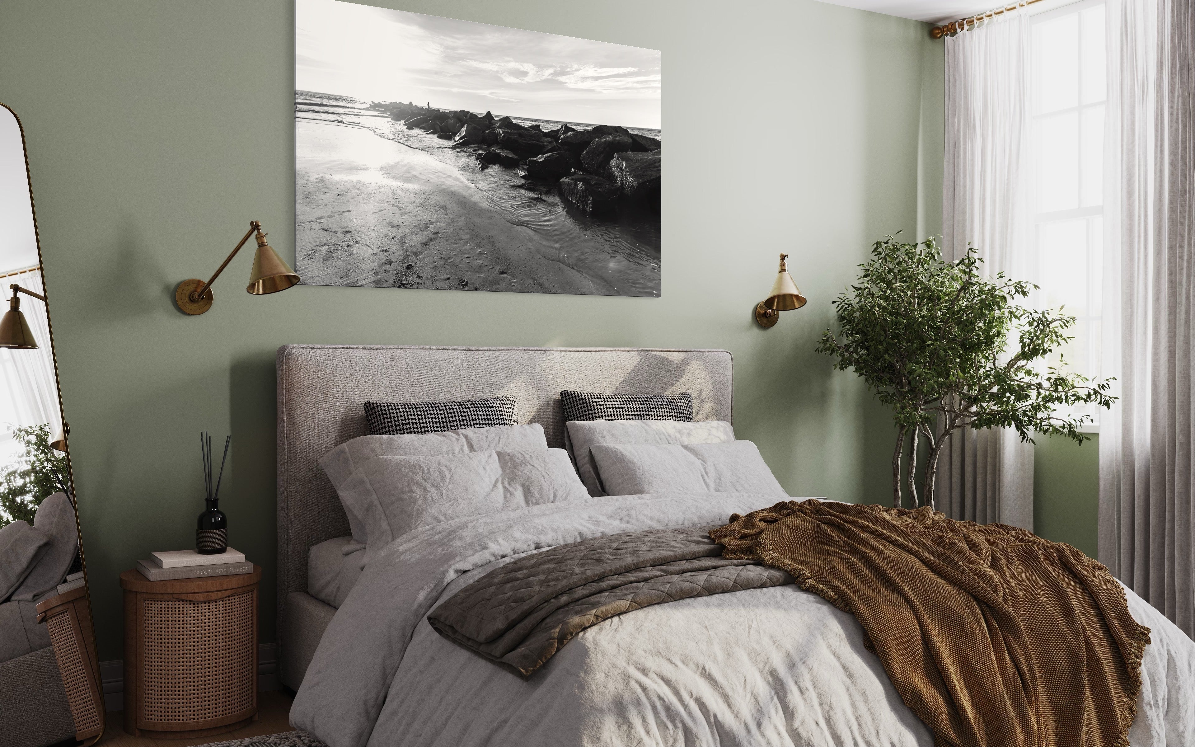 Wall Art: THE JETTY w/ Interior