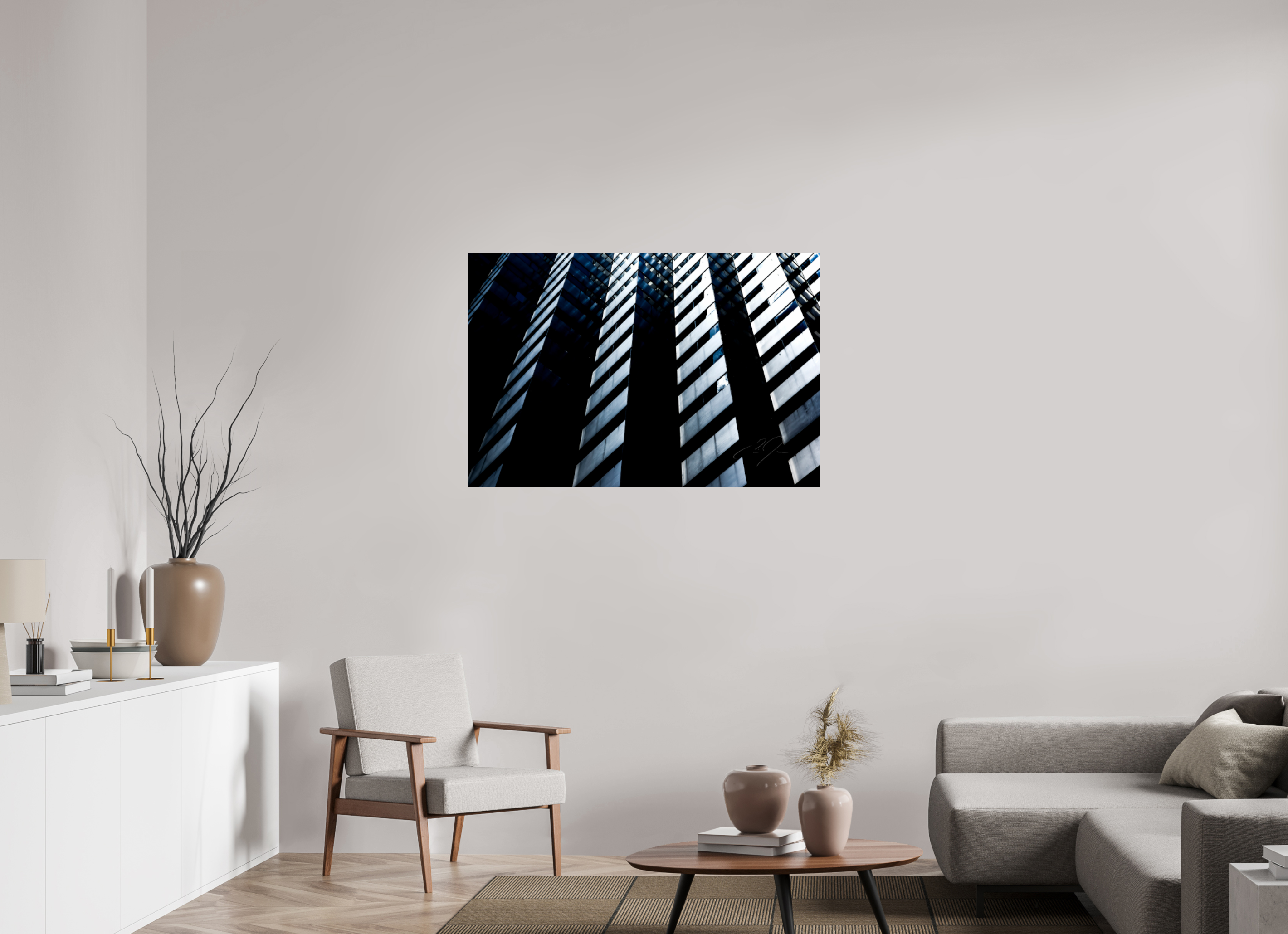 45 x 30″, PHOTO PRINT - FUJIFLEX HIGH GLOSS INTO DARK