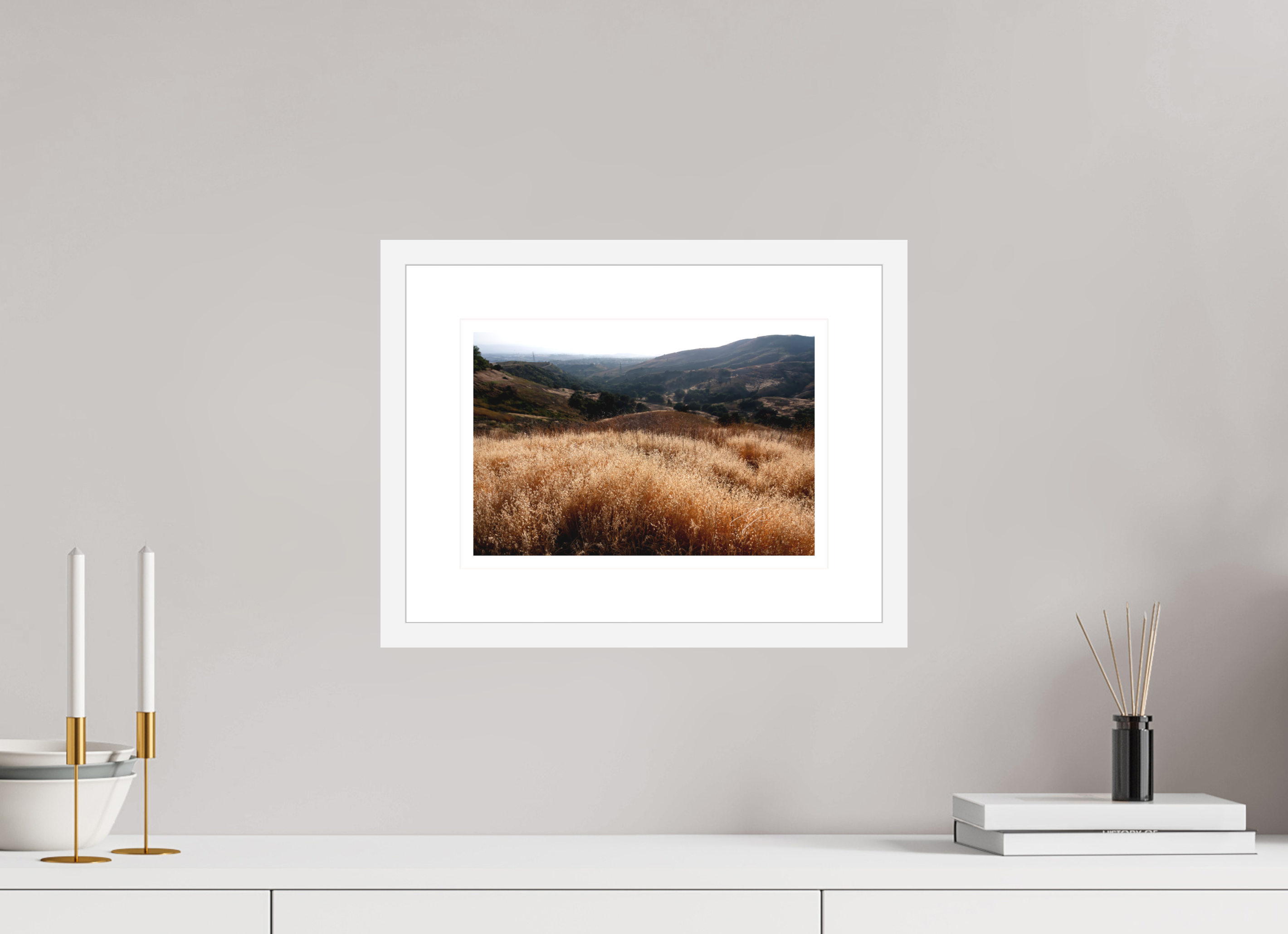 12 x 8″, FRAME - SOLID WOOD [FUJIFLEX] GOLDEN