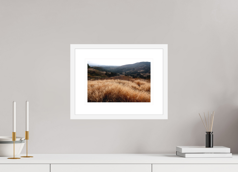 12 x 8″, FRAME - SOLID WOOD [FUJIFLEX] GOLDEN