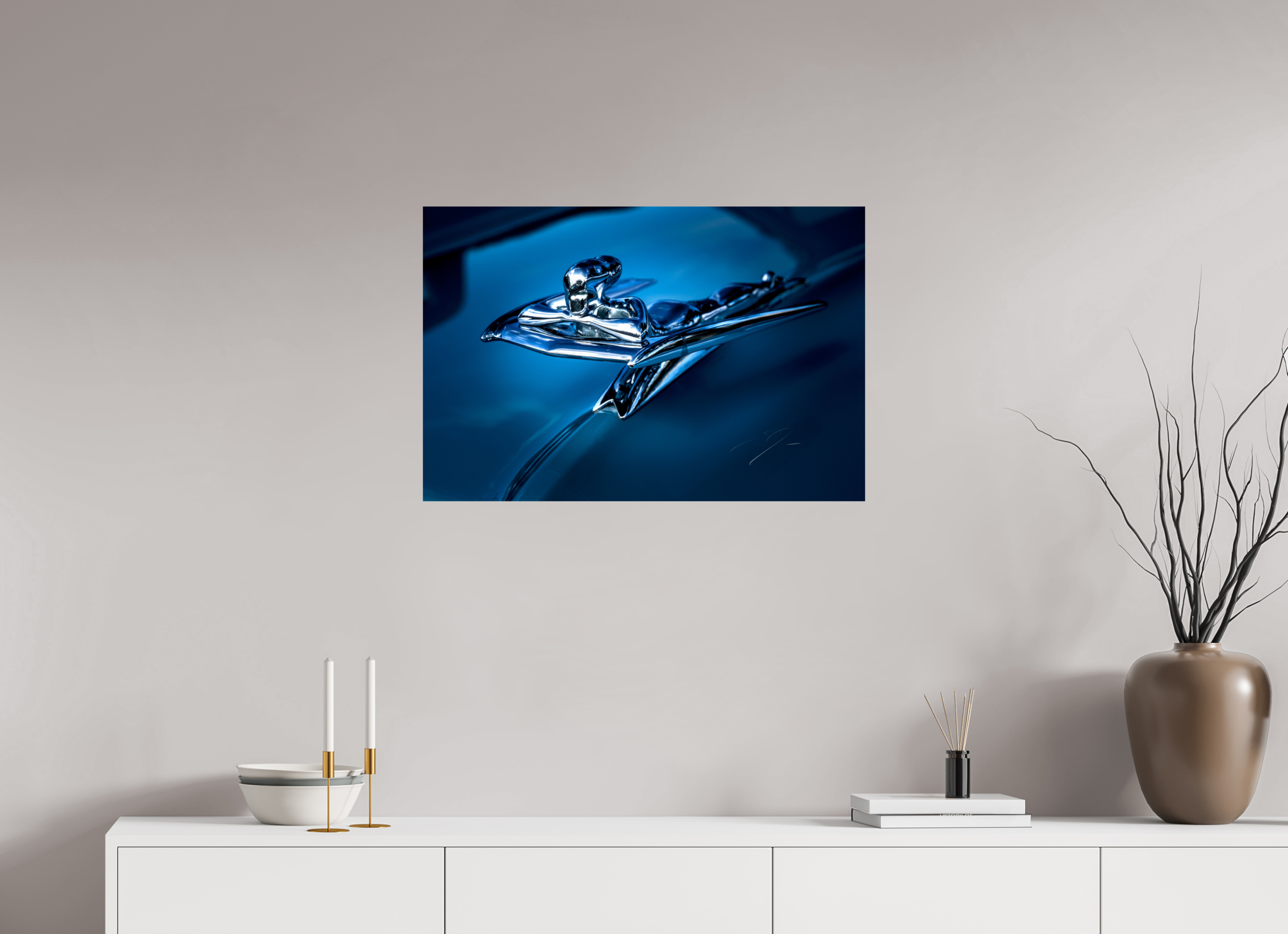 30 x 20″, PRINT ONLY [FUJI CRYSTAL DP II] 1953 NASH