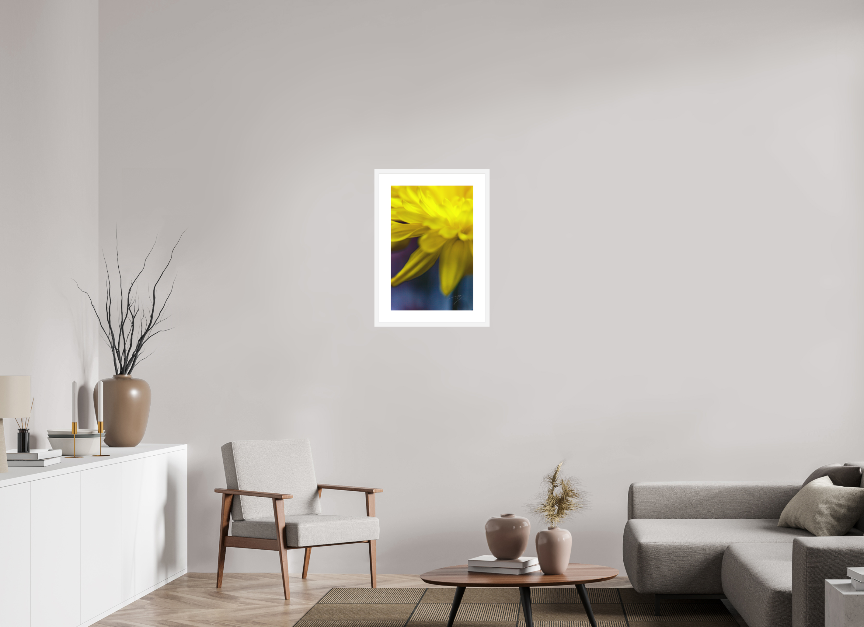 16 x 24″, FRAME - SOLID WOOD [FUJIFLEX] EDGE OF FALLING
