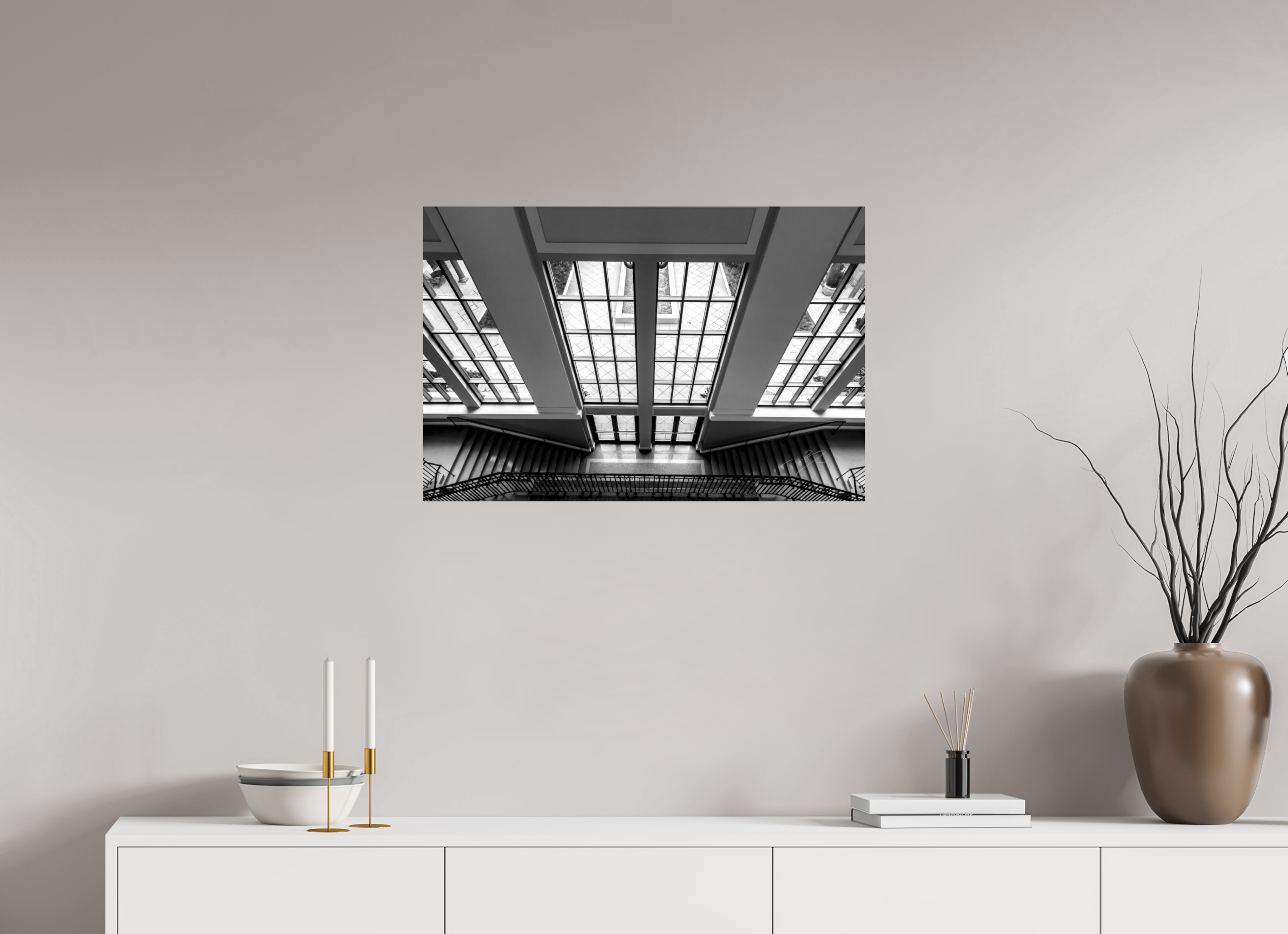 30 x 20″, PHOTO PRINT - FUJIFLEX HIGH GLOSS OVER THE BALCONY