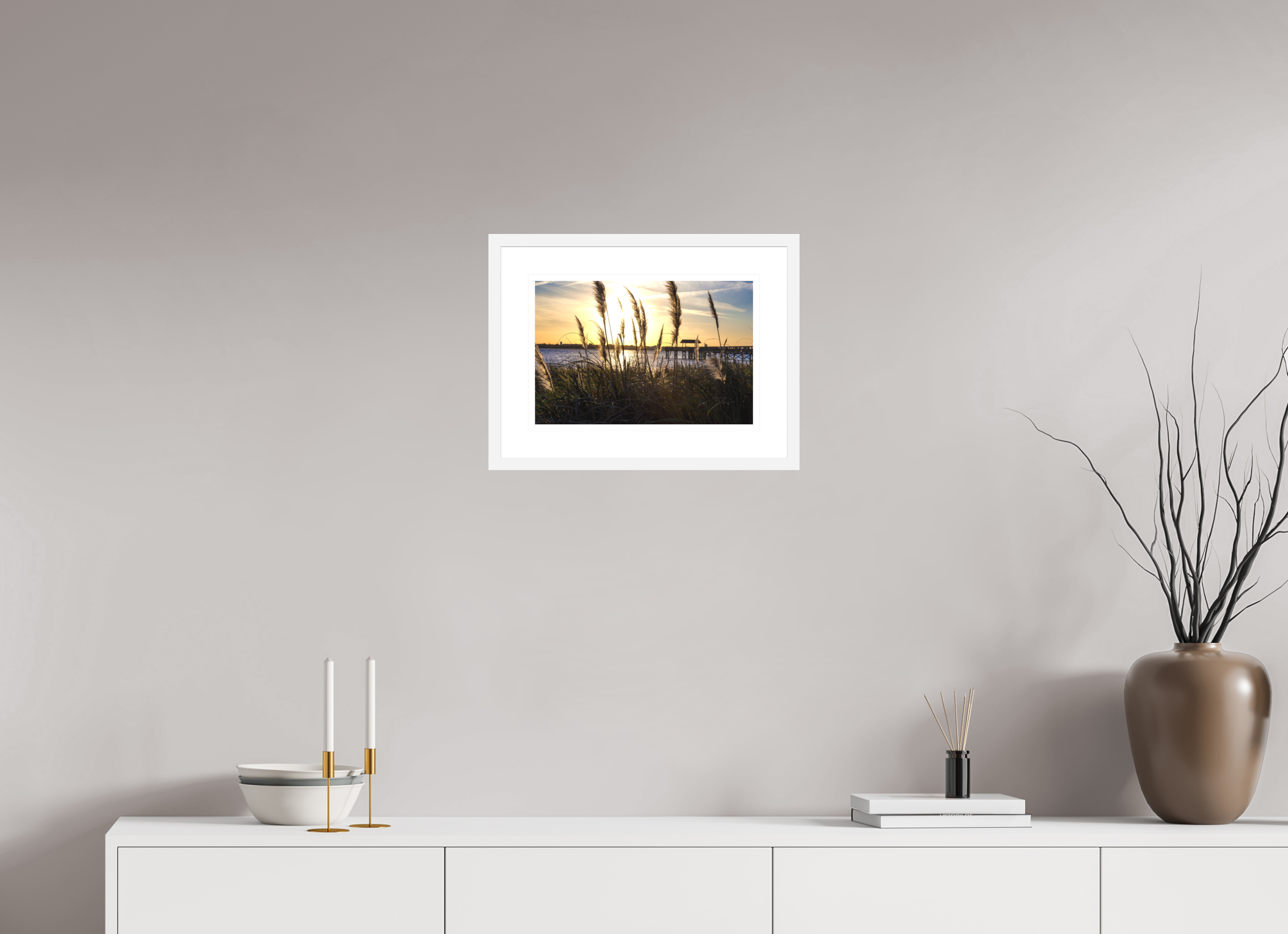 15 x 10″, FRAME - SOLID WOOD [FUJIFLEX] SOFT WIND