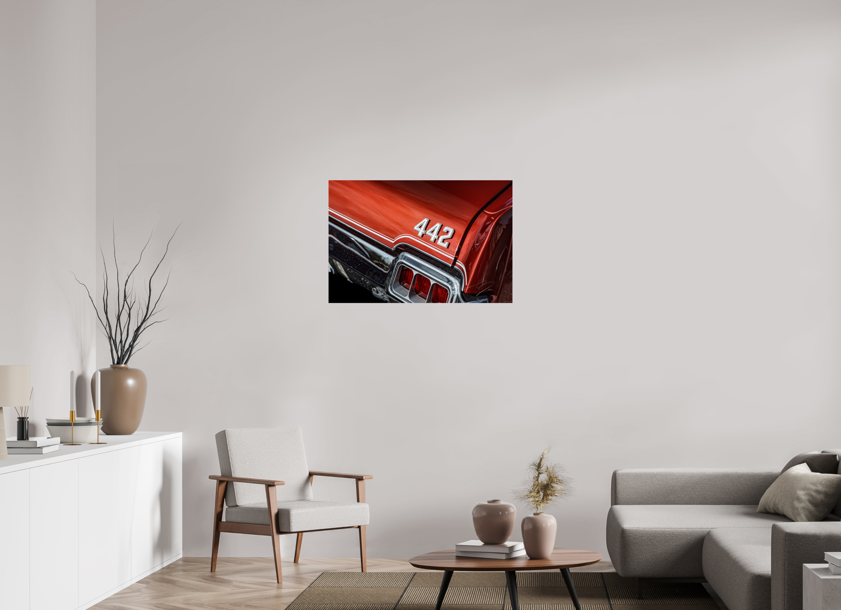 36 x 24″, PRINT ONLY [FUJI CRYSTAL DP II] 1972 OLDSMOBILE 442, No.2