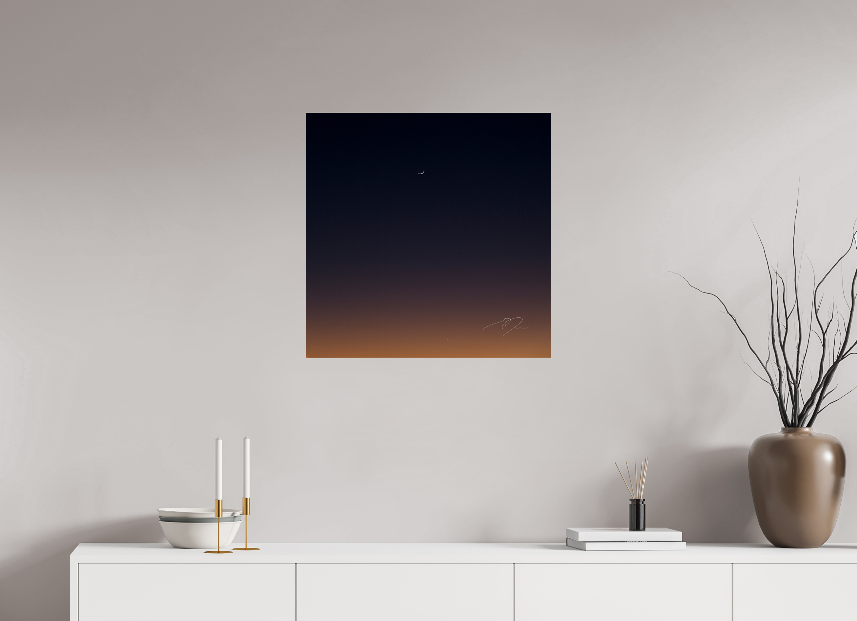 25 x 25″, PRINT ONLY [FUJI CRYSTAL DP II] CRESCENT