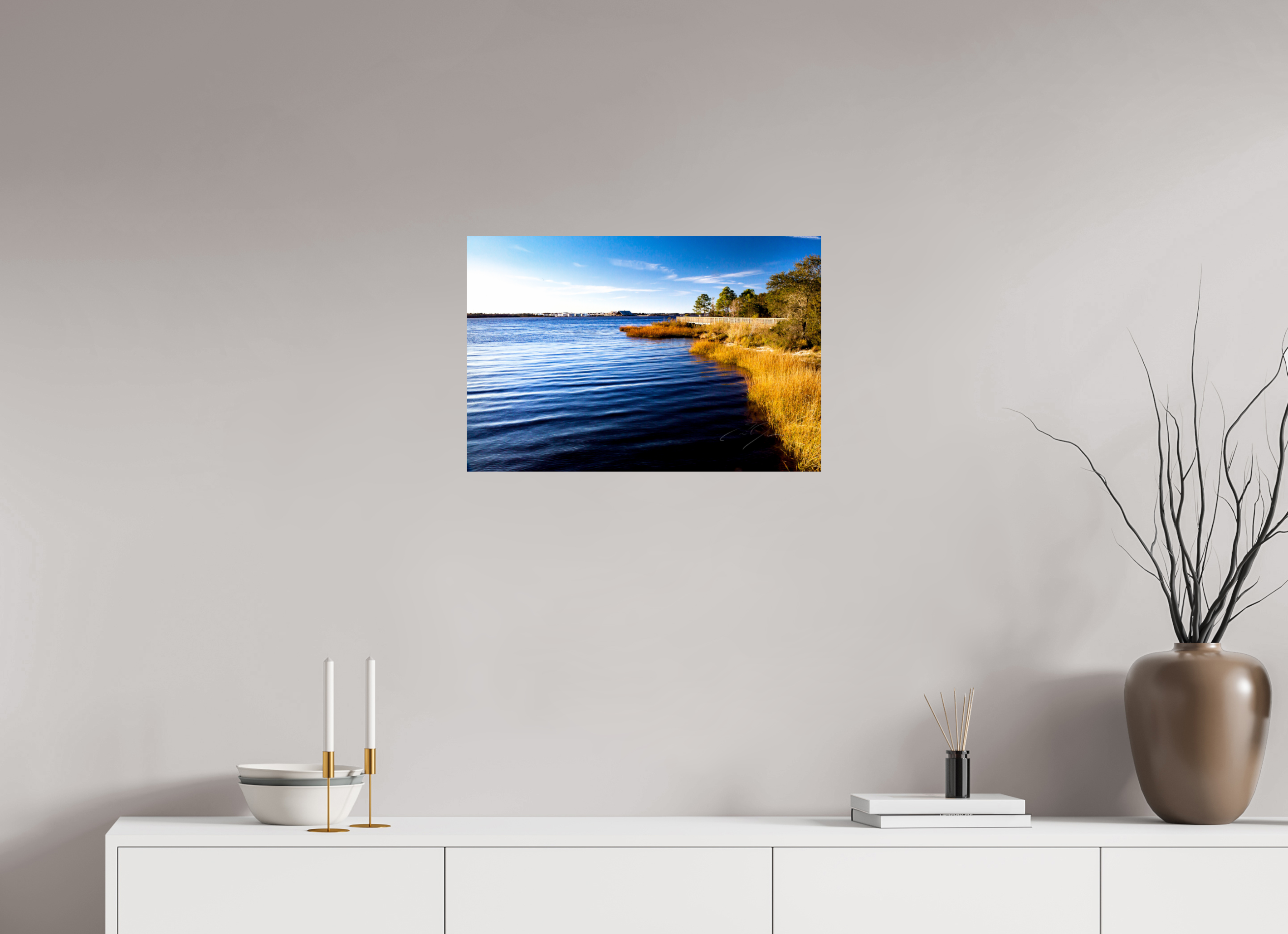 24 x 16″, PRINT ONLY [FUJI CRYSTAL DP II] ST. JOHN'S RIVER