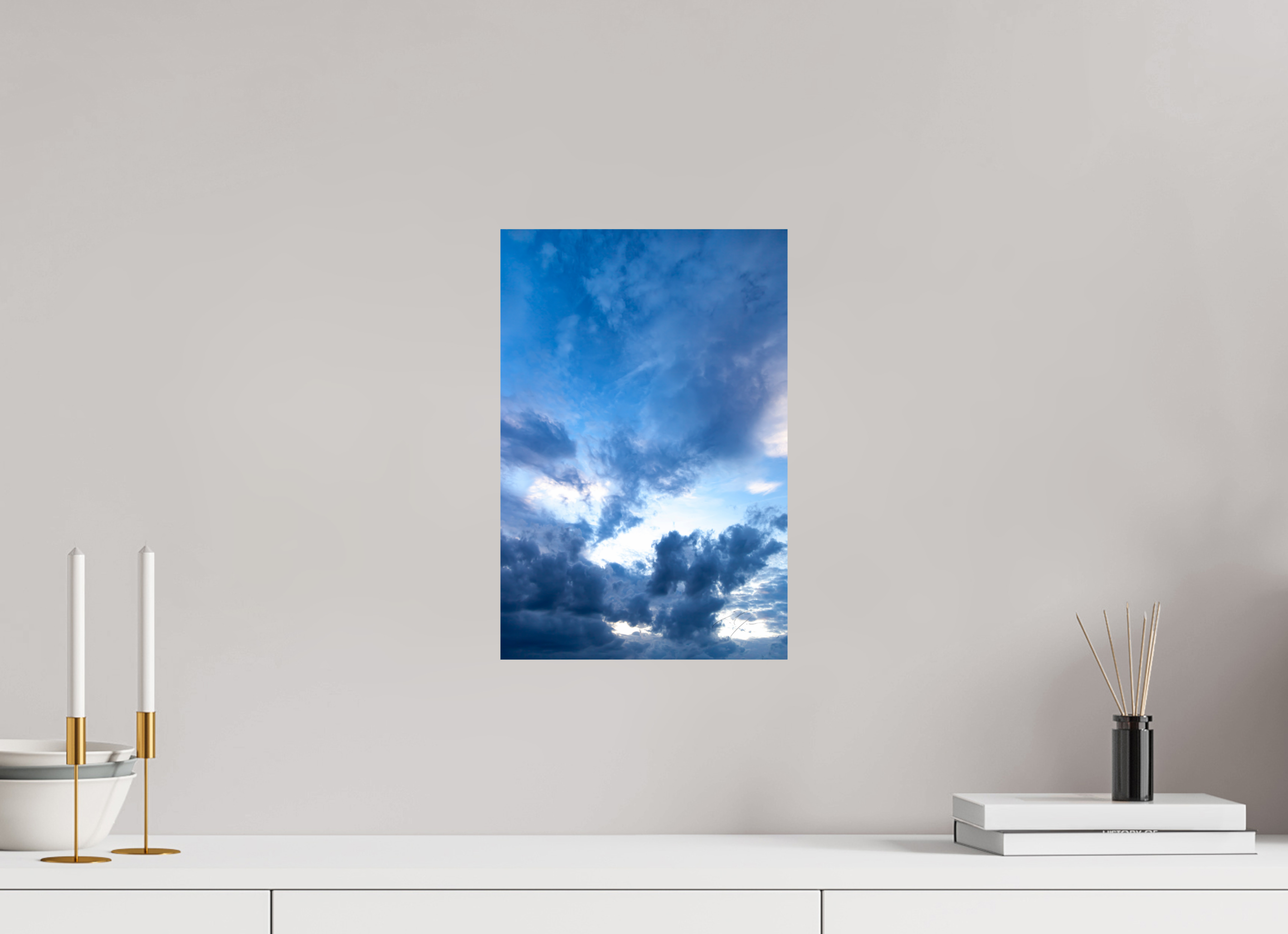 10 x 15″, PRINT ONLY [FUJI CRYSTAL DP II] BLUES OF SKY