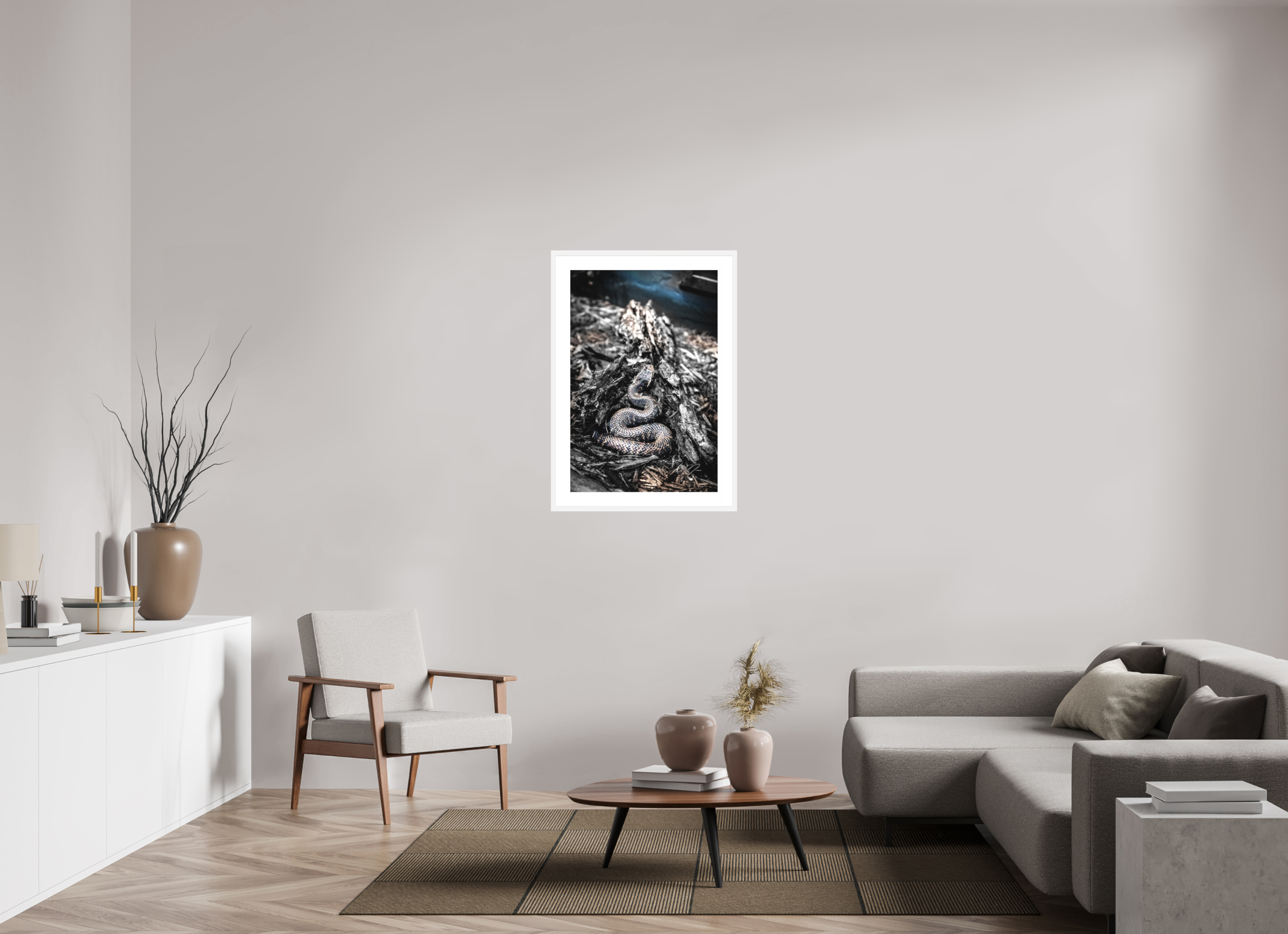 24 x 36″, FRAME - SOLID WOOD [FUJIFLEX] COILED