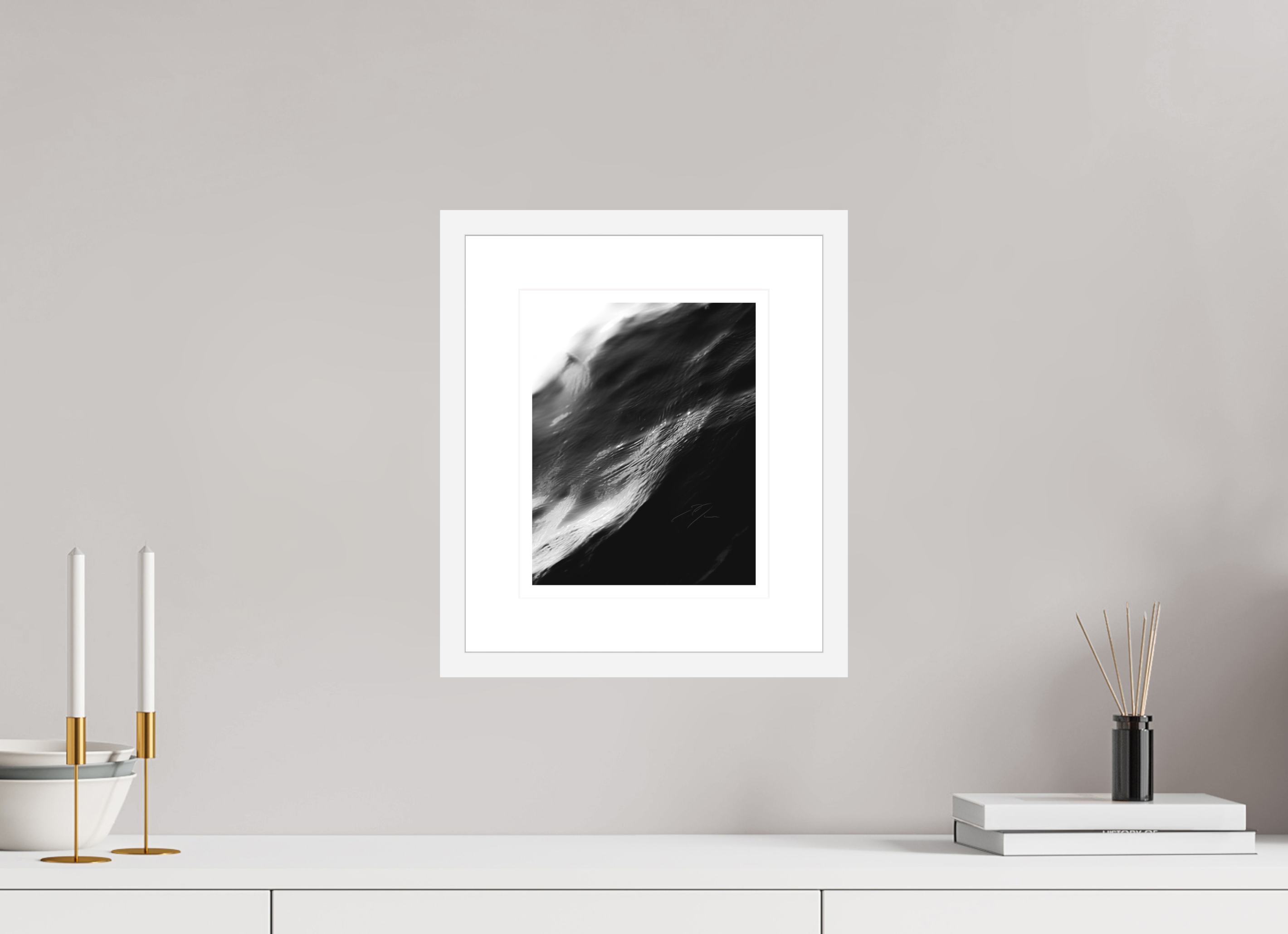 8 x 10″, FRAME - SOLID WOOD [FUJIFLEX] ENGULFED