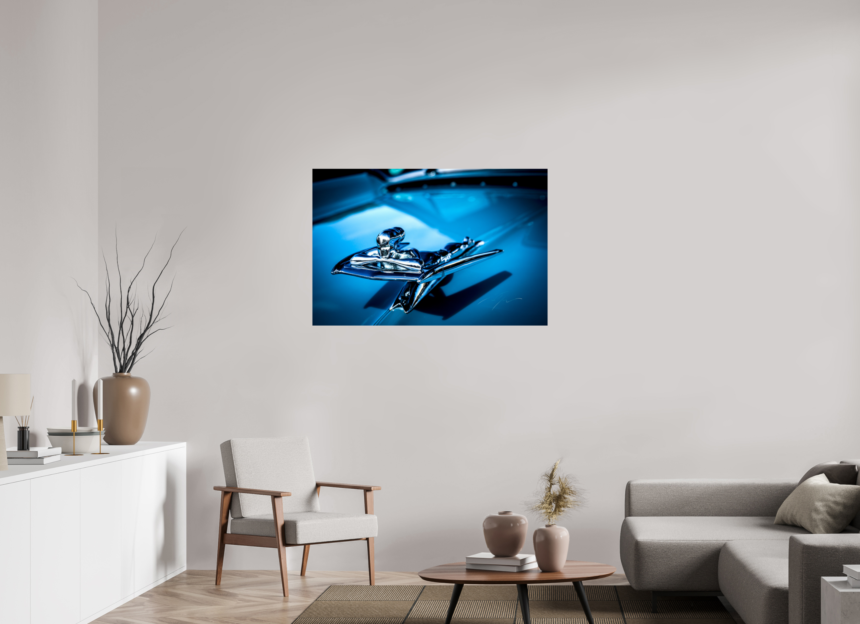 45 x 30″, PHOTO PRINT - FUJIFLEX HIGH GLOSS 1953 NASH, No.2