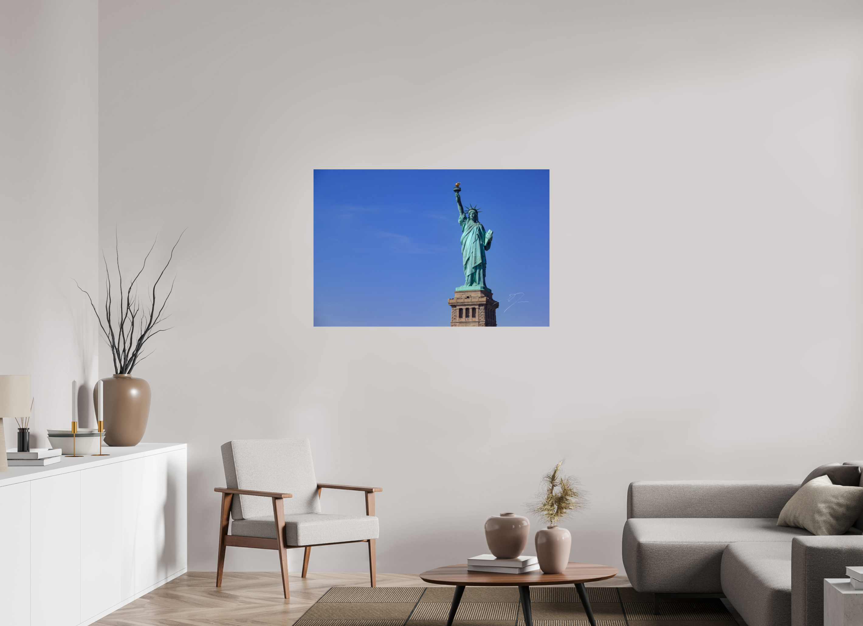 45 x 30″, PHOTO PRINT - FUJIFLEX HIGH GLOSS THE STATUE OF LIBERTY
