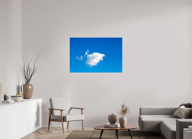 45 x 30″, PHOTO PRINT - FUJIFLEX HIGH GLOSS A SINGLE CLOUD