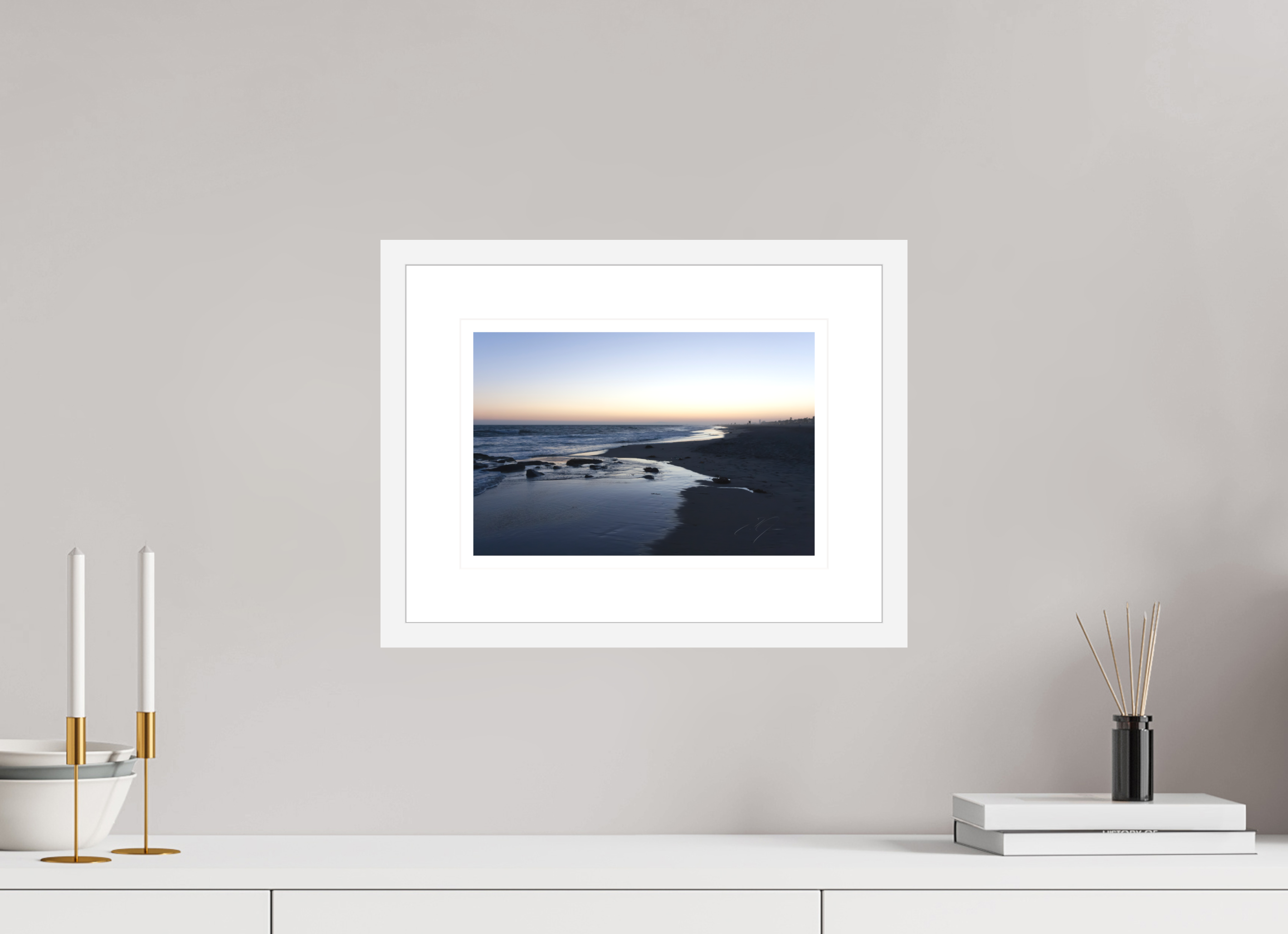 12 x 8″, FRAME - SOLID WOOD [FUJIFLEX] FALLEN SUN