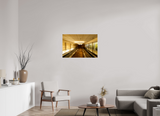 36 x 24″, PHOTO PRINT - FUJIFLEX HIGH GLOSS THE LONG HALL