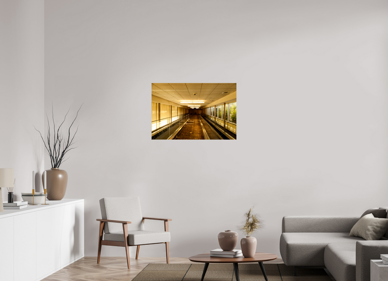36 x 24″, PHOTO PRINT - FUJIFLEX HIGH GLOSS THE LONG HALL