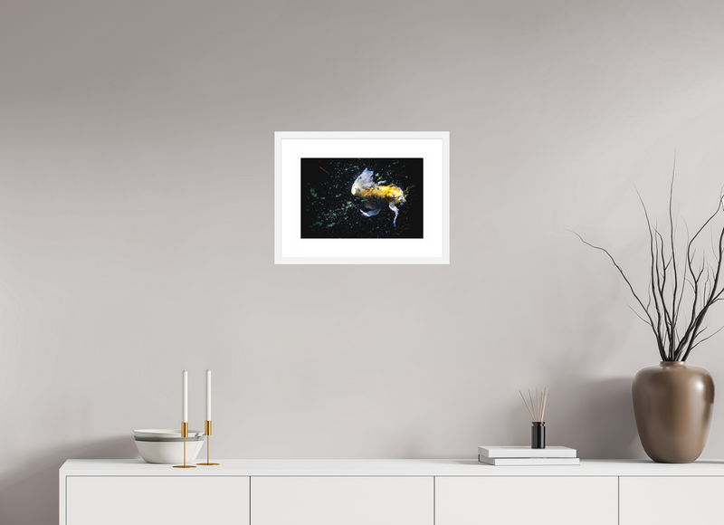 15 x 10″, FRAME - SOLID WOOD [FUJIFLEX] COMING UP FOR AIR