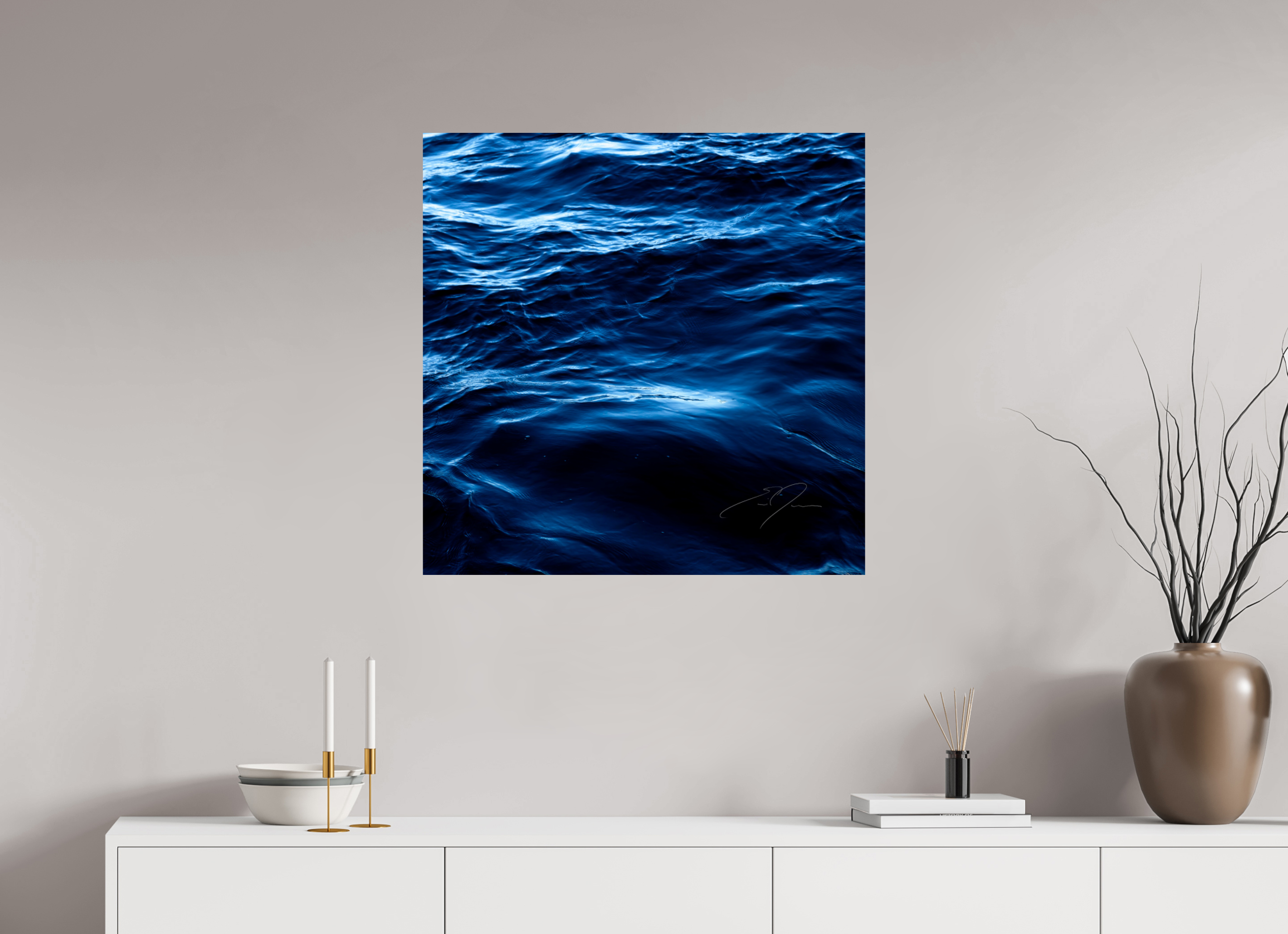 30 x 30″, PRINT ONLY [FUJI CRYSTAL DP II] WATER, No.10