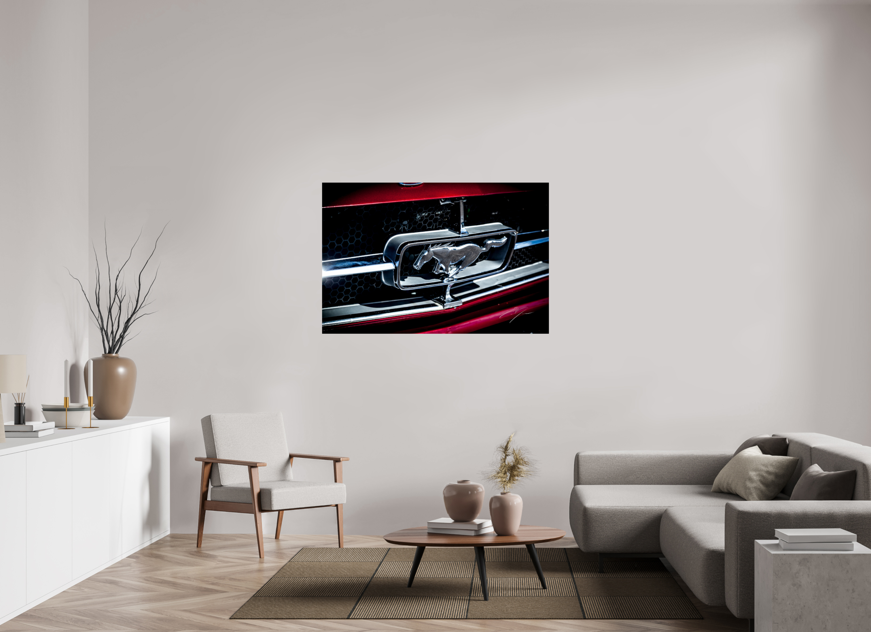 54 x 36″, PRINT ONLY [FUJI CRYSTAL DP II] 1964.5 FORD MUSTANG, No.2