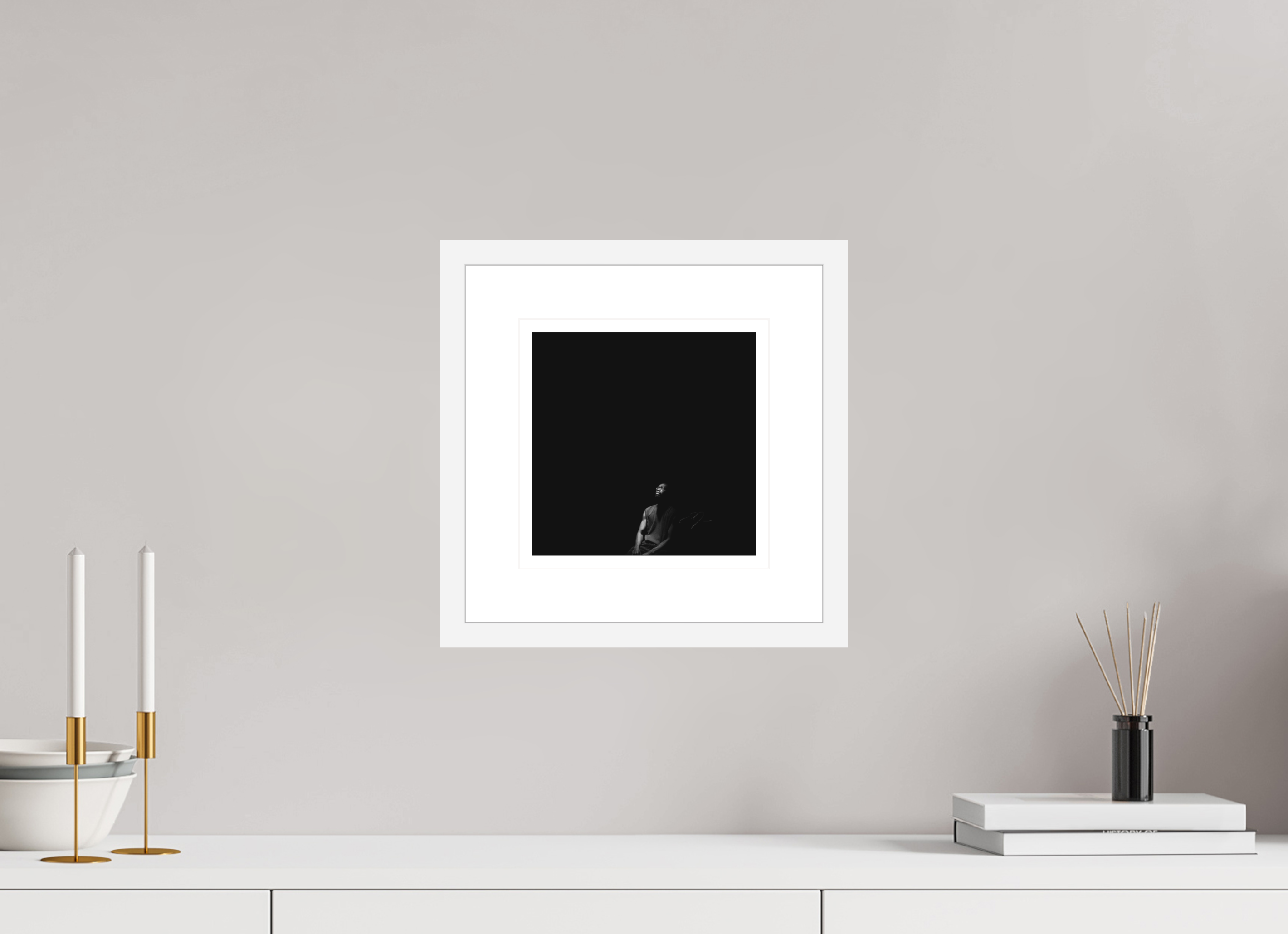 8 x 8″, FRAME - SOLID WOOD [FUJIFLEX] LISTEN