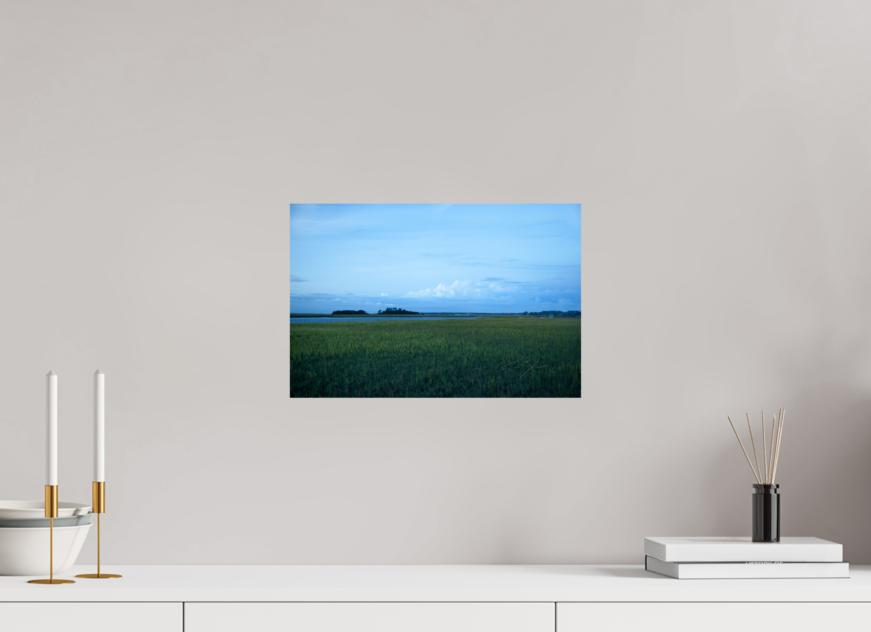 15 x 10″, PRINT ONLY [FUJI CRYSTAL DP II] GREEN PASTURE