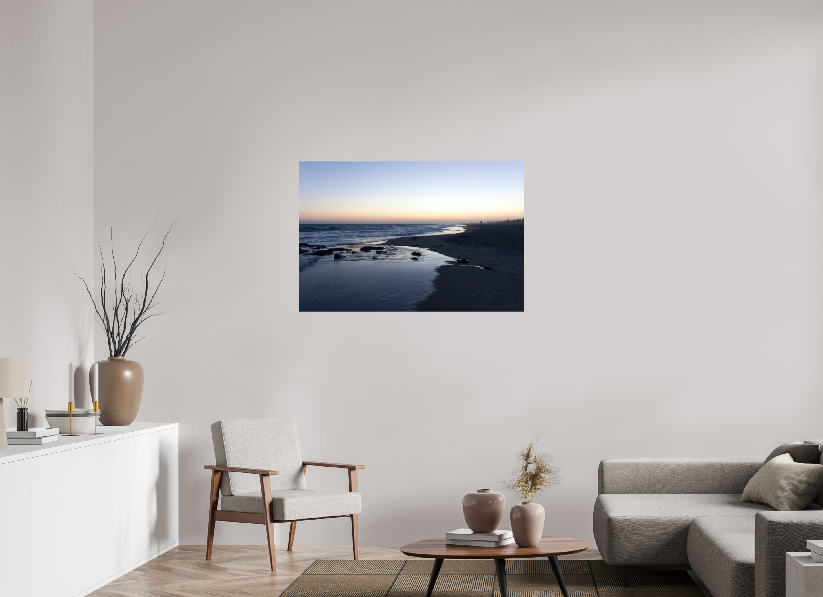 45 x 30″, PHOTO PRINT - FUJIFLEX HIGH GLOSS FALLEN SUN