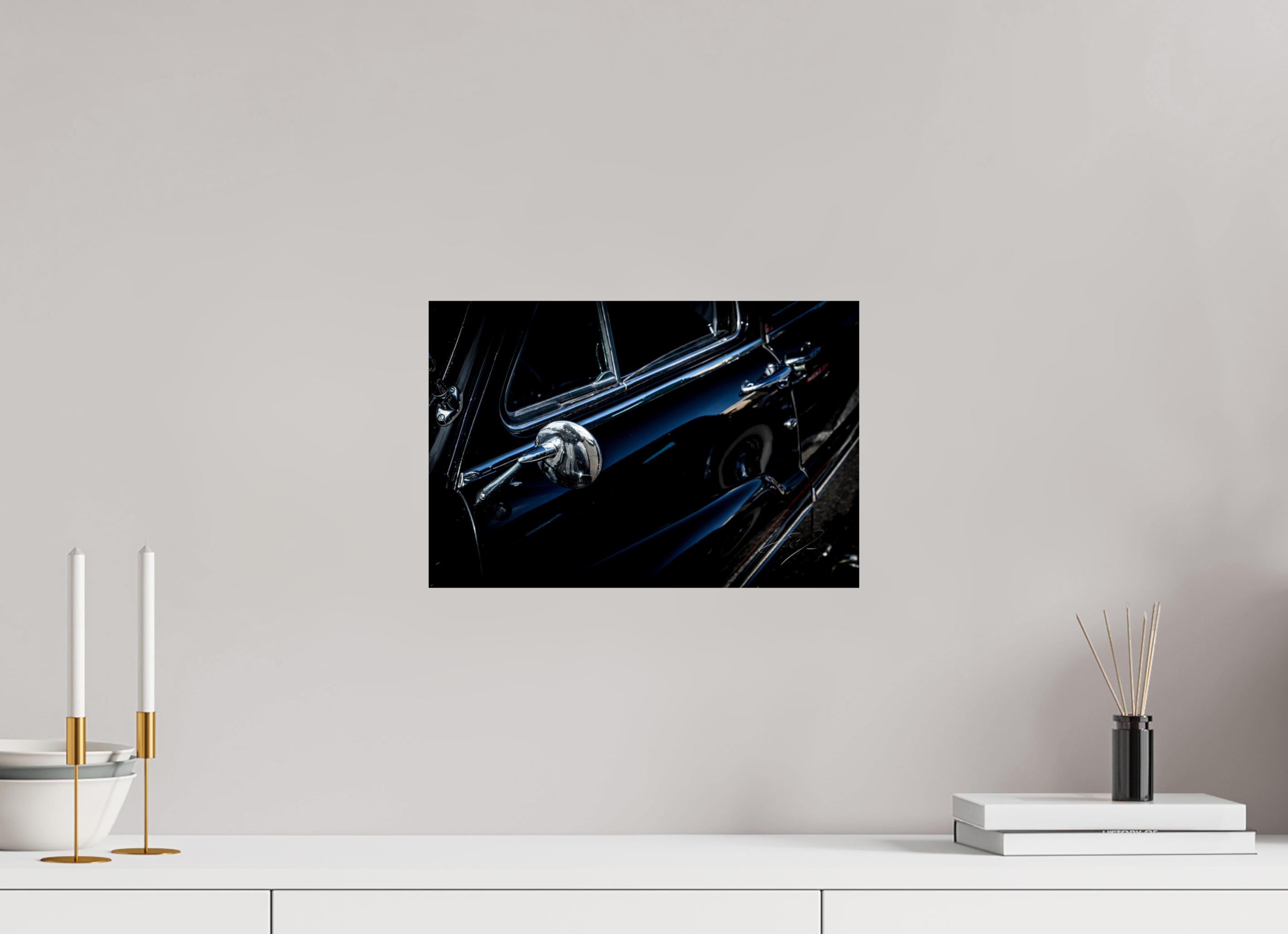 15 x 10″, PRINT ONLY [FUJI CRYSTAL DP II] 1950 MERCURY SPORT SEDAN, No.2