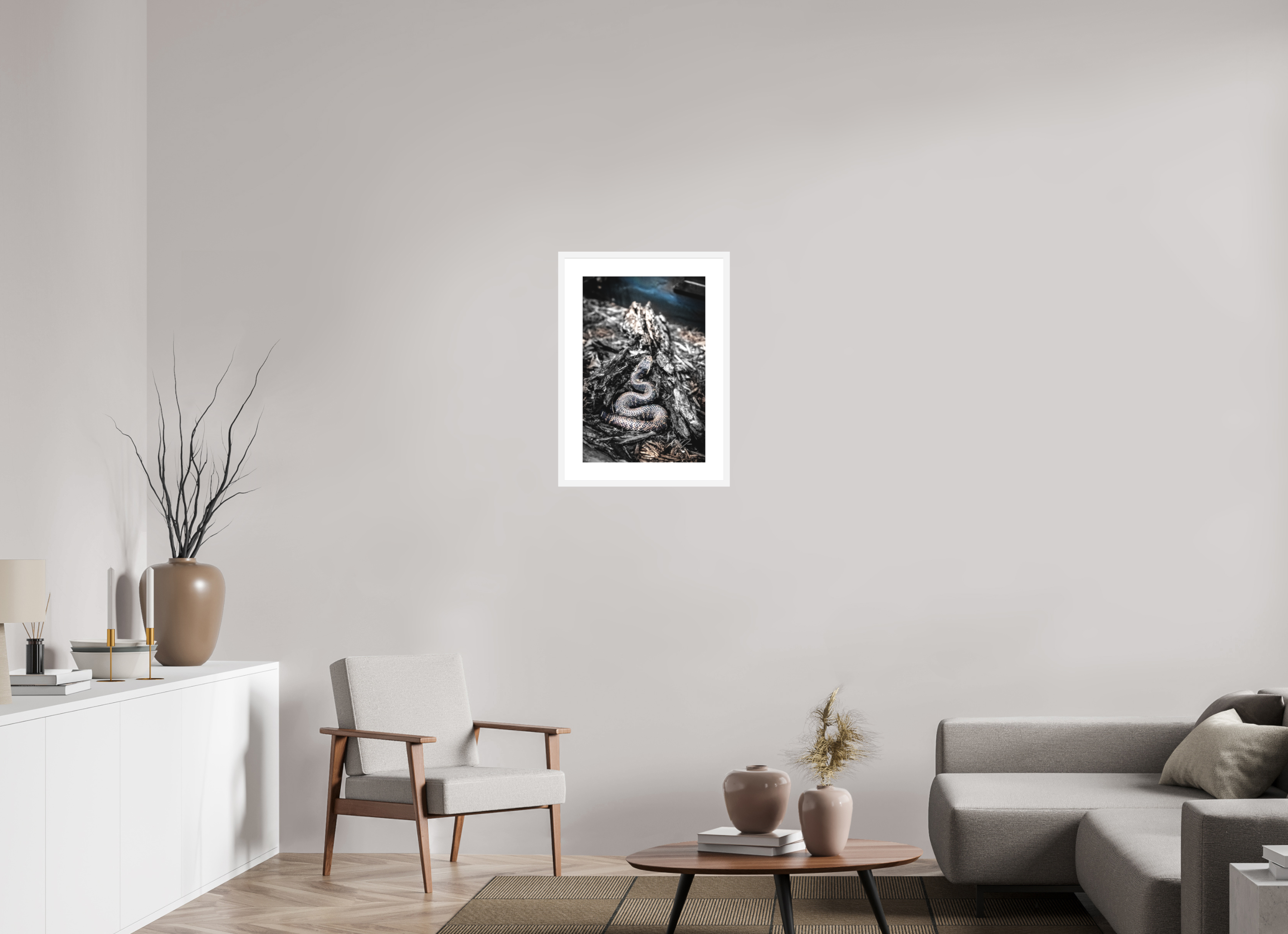 16 x 24″, FRAME - SOLID WOOD [FUJIFLEX] COILED
