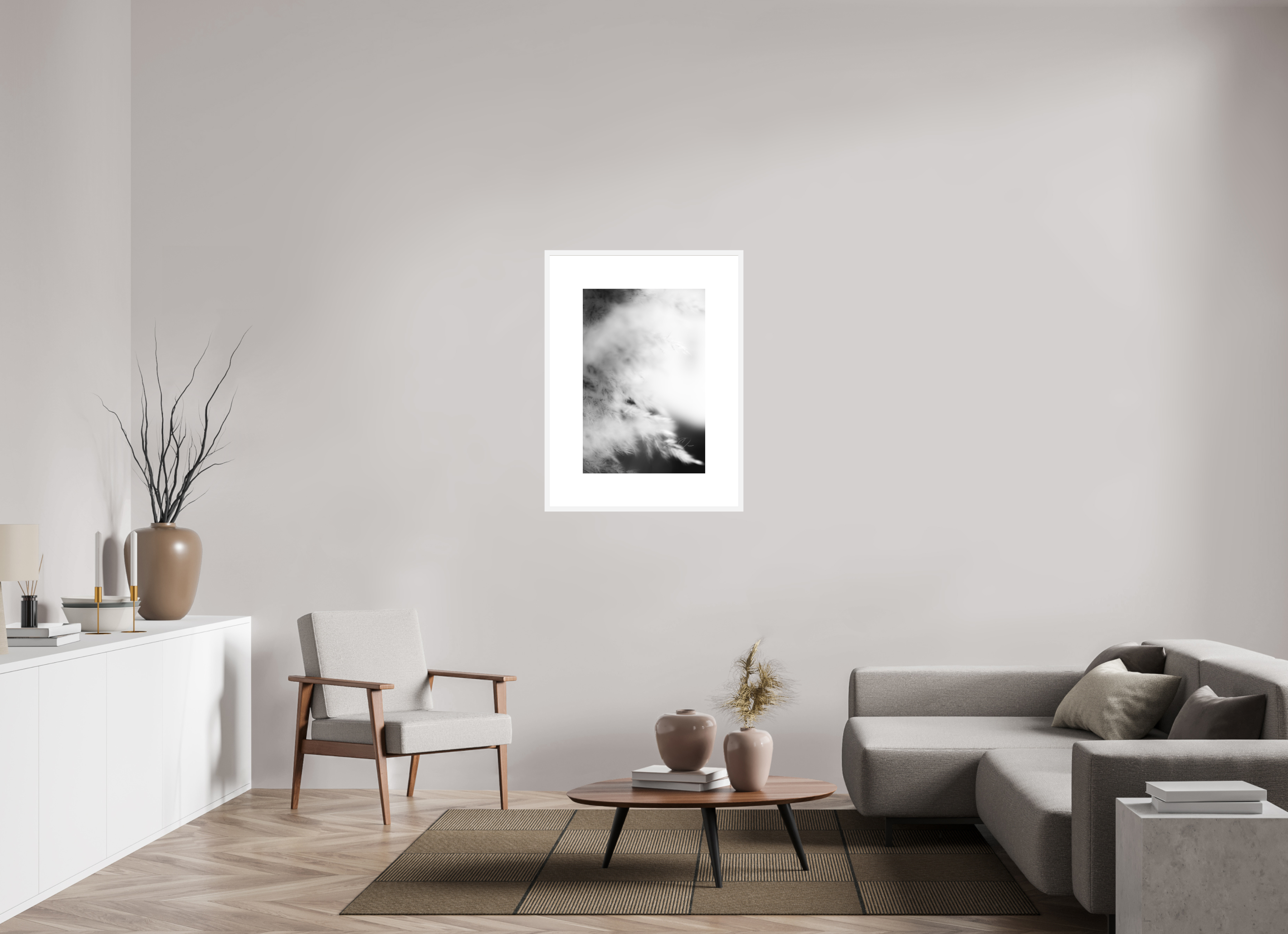20 x 30″, FRAME SOLID WOOD [FUJI CRYSTAL DP II MATTE FLOAT GLASS] DREAM STATE, No.7