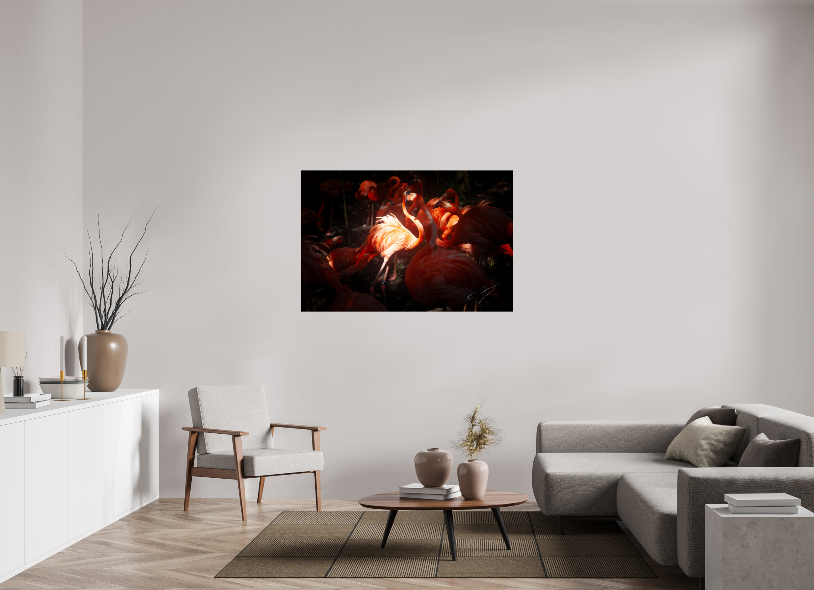 54 x 36″, PHOTO PRINT - FUJIFLEX HIGH GLOSS CENTER OF ATTENTION
