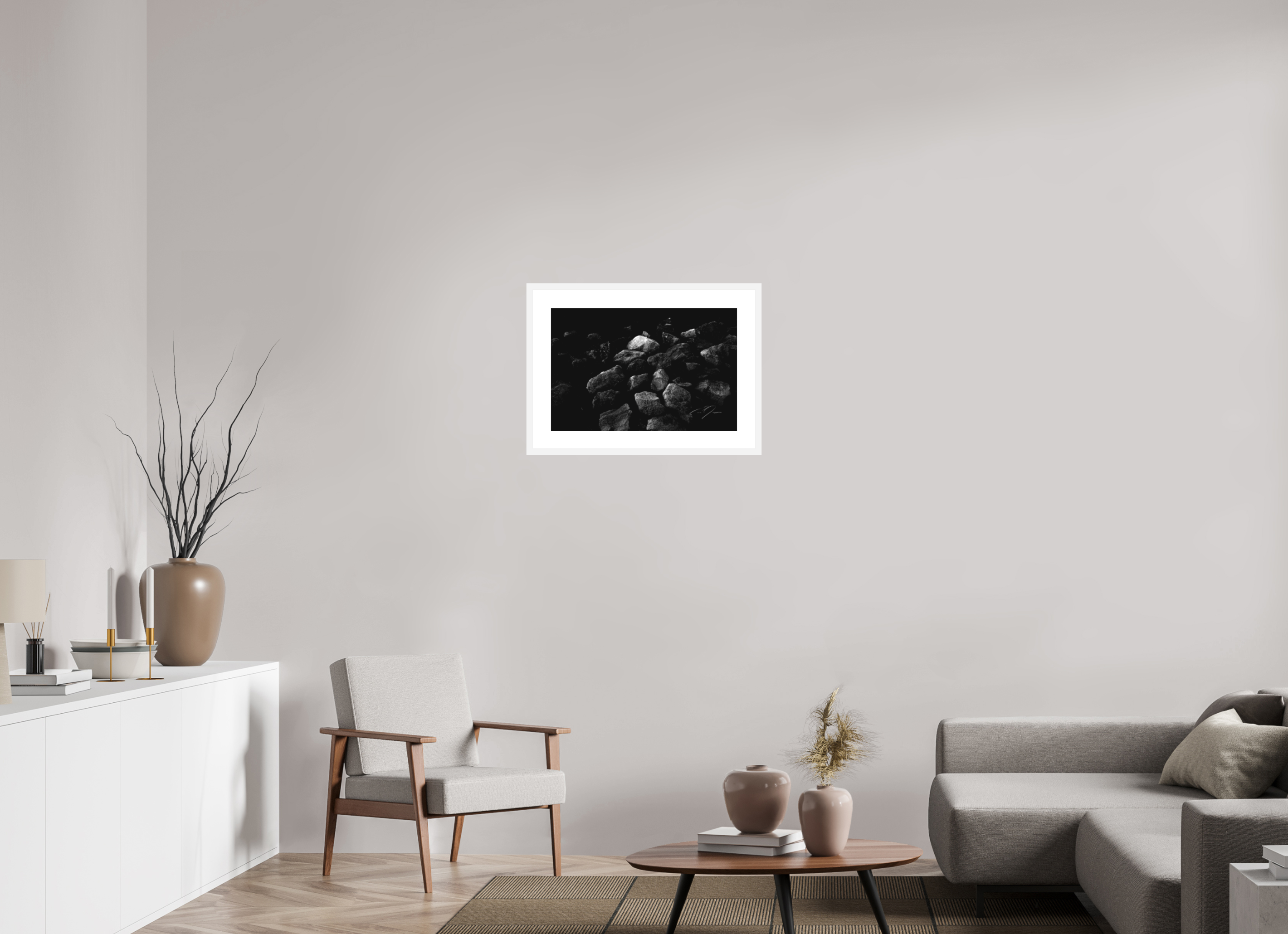 24 x 16″, FRAME - SOLID WOOD [FujiFlex] MASONRY