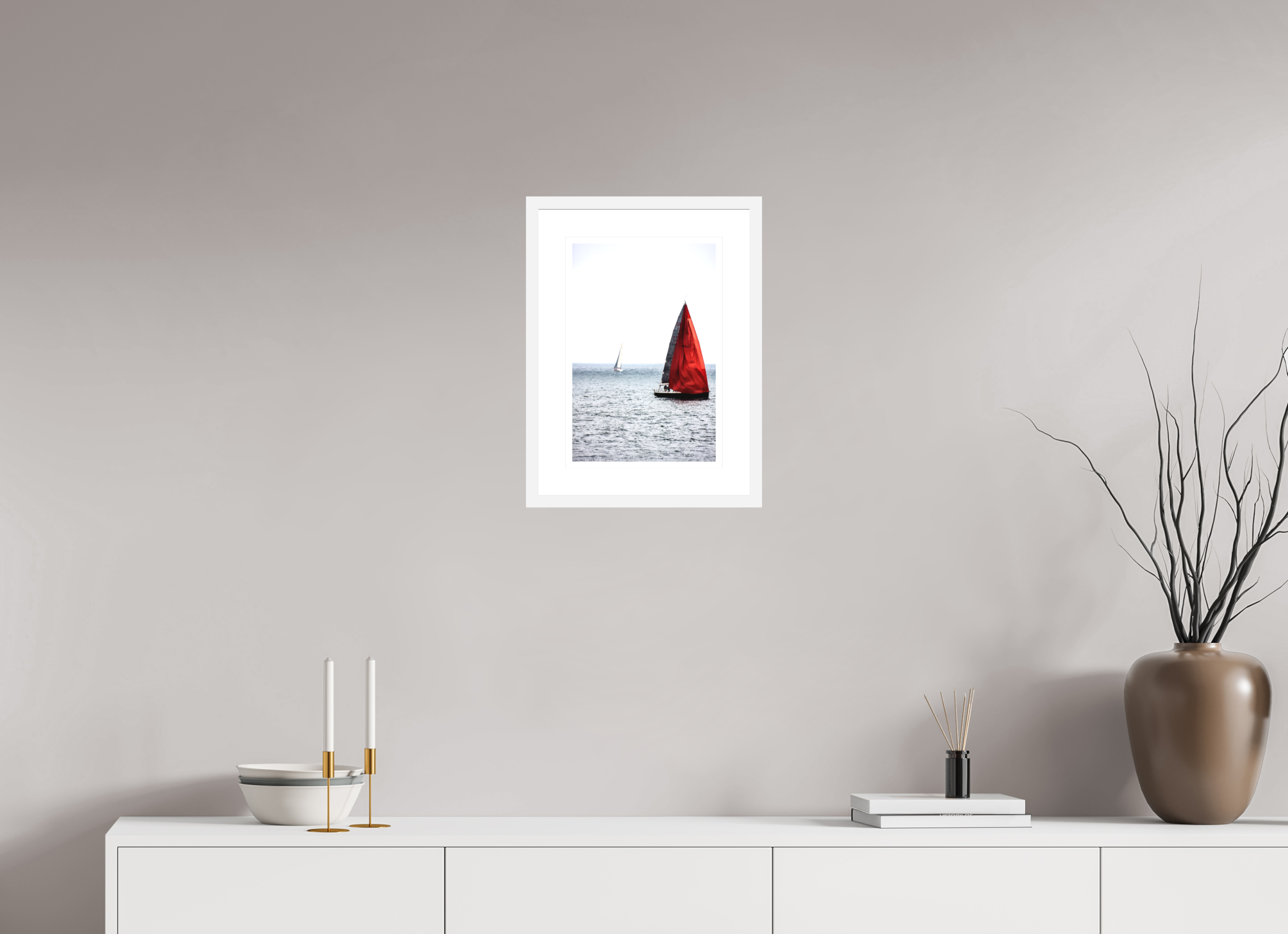10 x 15″, FRAME - SOLID WOOD [FUJIFLEX] DREAM OF RED