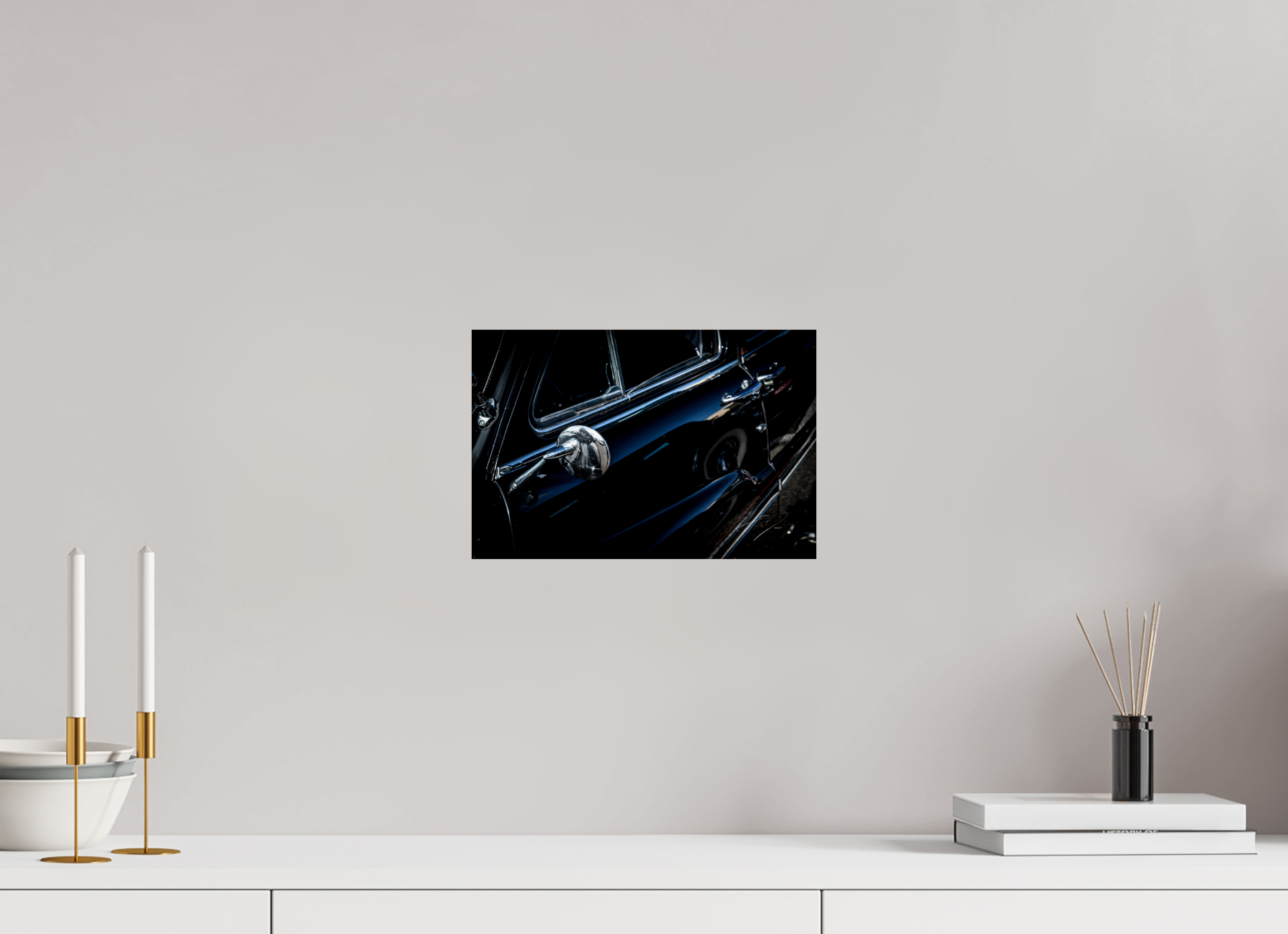 12 x 8″, PRINT ONLY [FUJI CRYSTAL DP II] 1950 MERCURY SPORT SEDAN, No.2