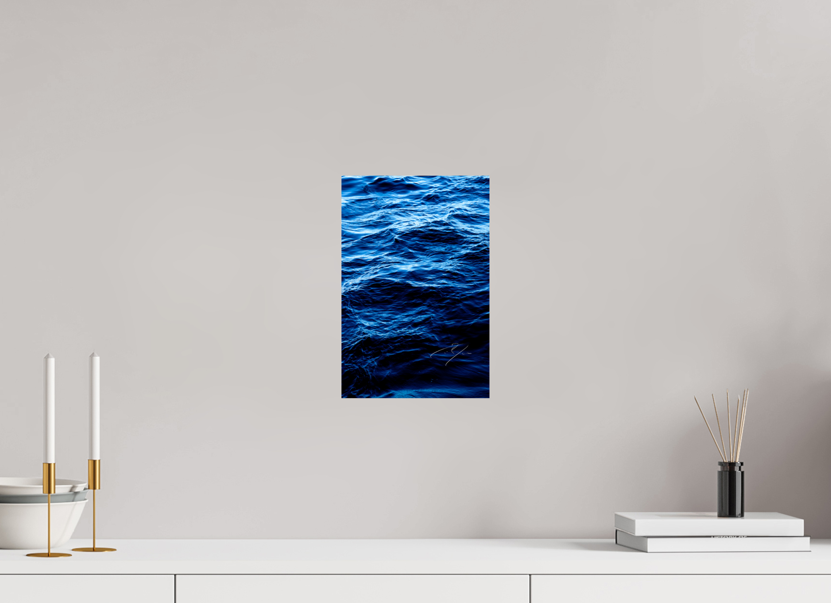8 x 12″, PRINT ONLY [FUJI CRYSTAL DP II] WATER, No.9