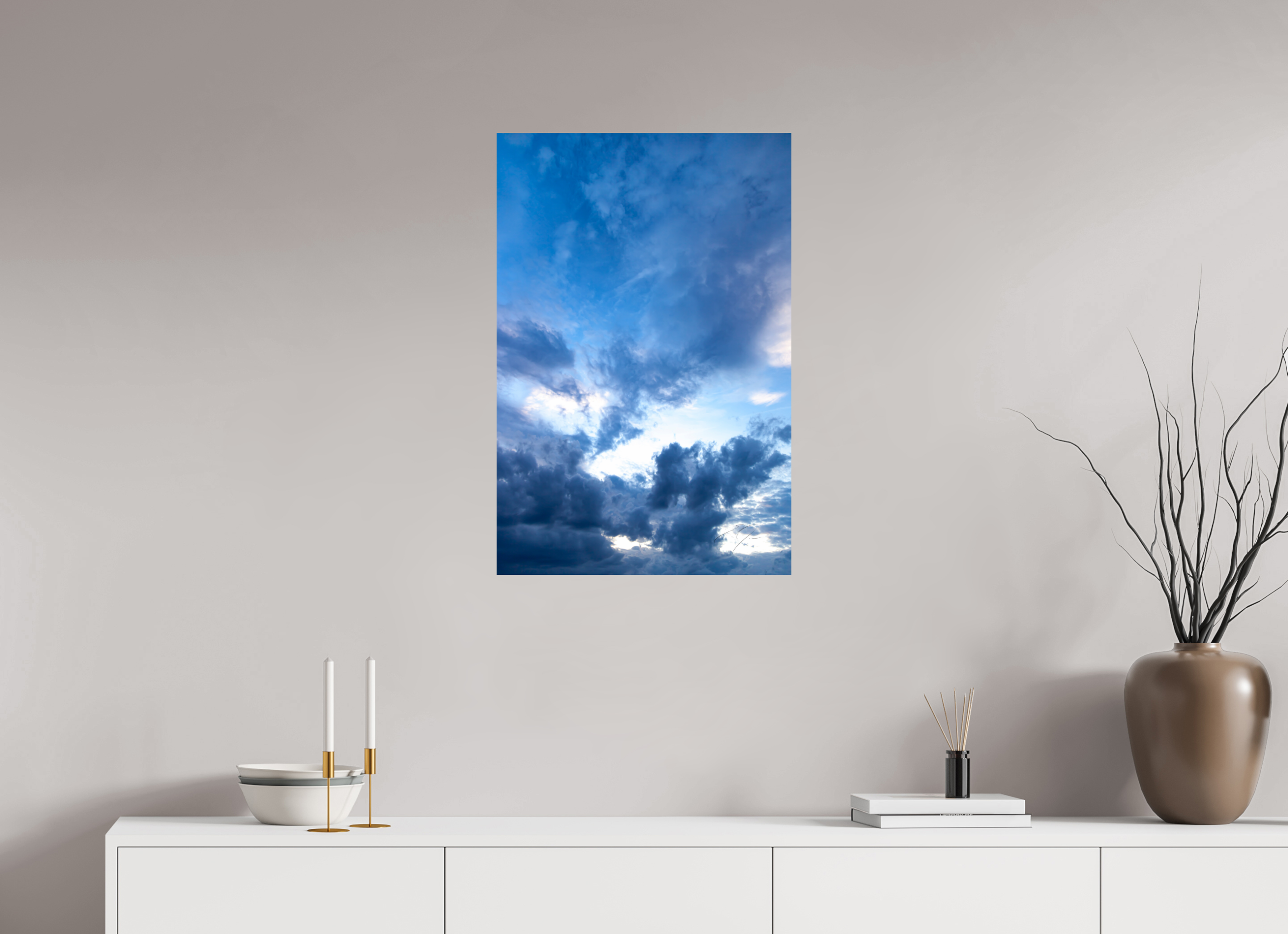 20 x 30″, PRINT ONLY [FUJI CRYSTAL DP II] BLUES OF SKY